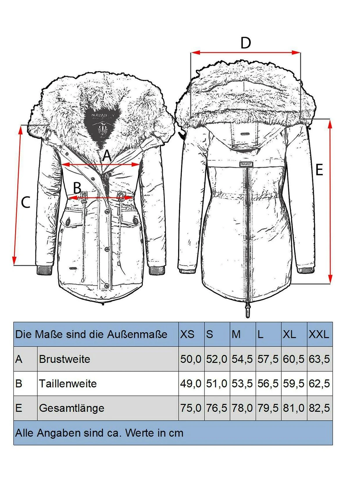 Navahoo Sweety - Winterjas - Olive 10 Navahoo Sweety - Winterjas - Olive - Afbeelding 10