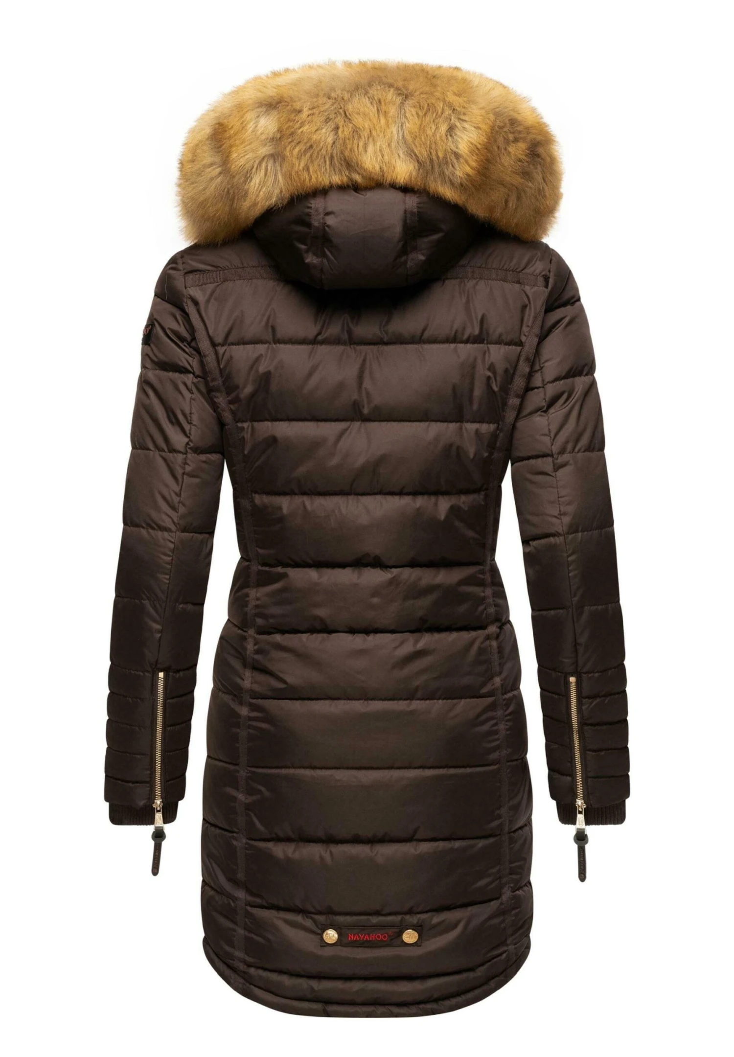 Navahoo Papaya - Winterjas - Dark Choco 2 Navahoo Papaya - Winterjas - Dark Choco - Afbeelding 2