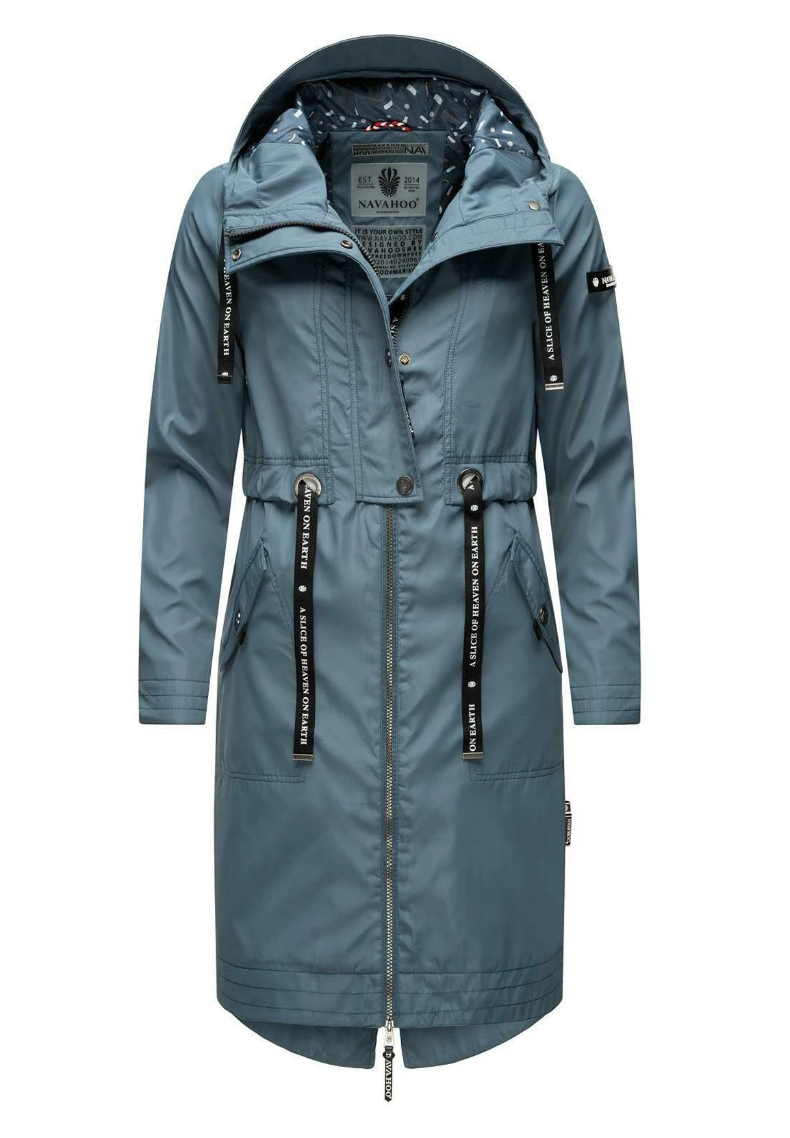Navahoo Josinaa - Parka - Blue Melange 1 Navahoo Josinaa - Parka - Blue Melange