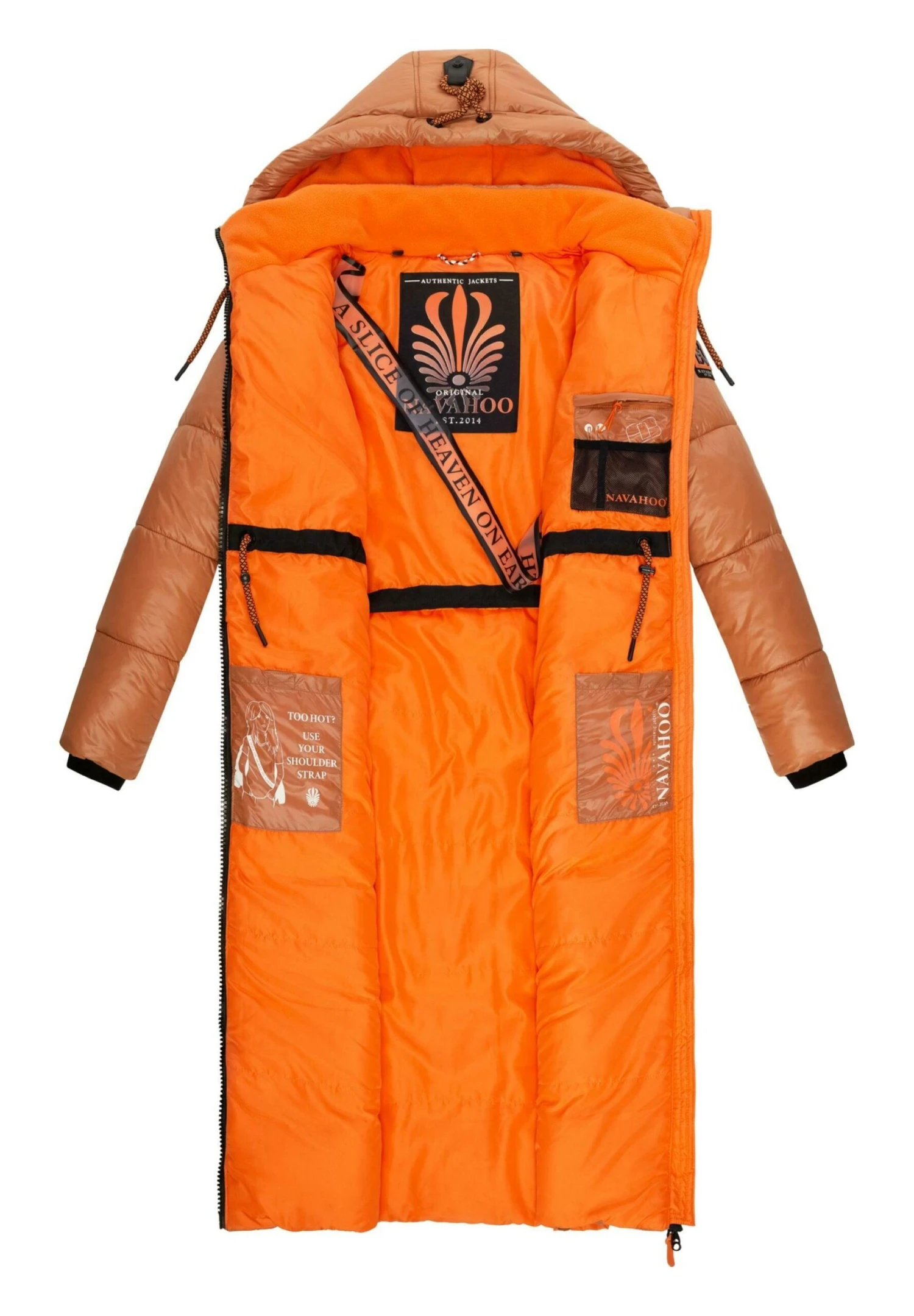 Navahoo Schmuseengel - Winterjas - Rusty Cinnamon 4 Navahoo Schmuseengel - Winterjas - Rusty Cinnamon - Afbeelding 4