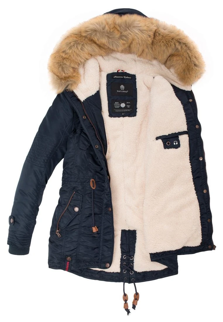 Navahoo La Viva - Winterjas - Blue 4 Navahoo La Viva - Winterjas - Blue - Afbeelding 4