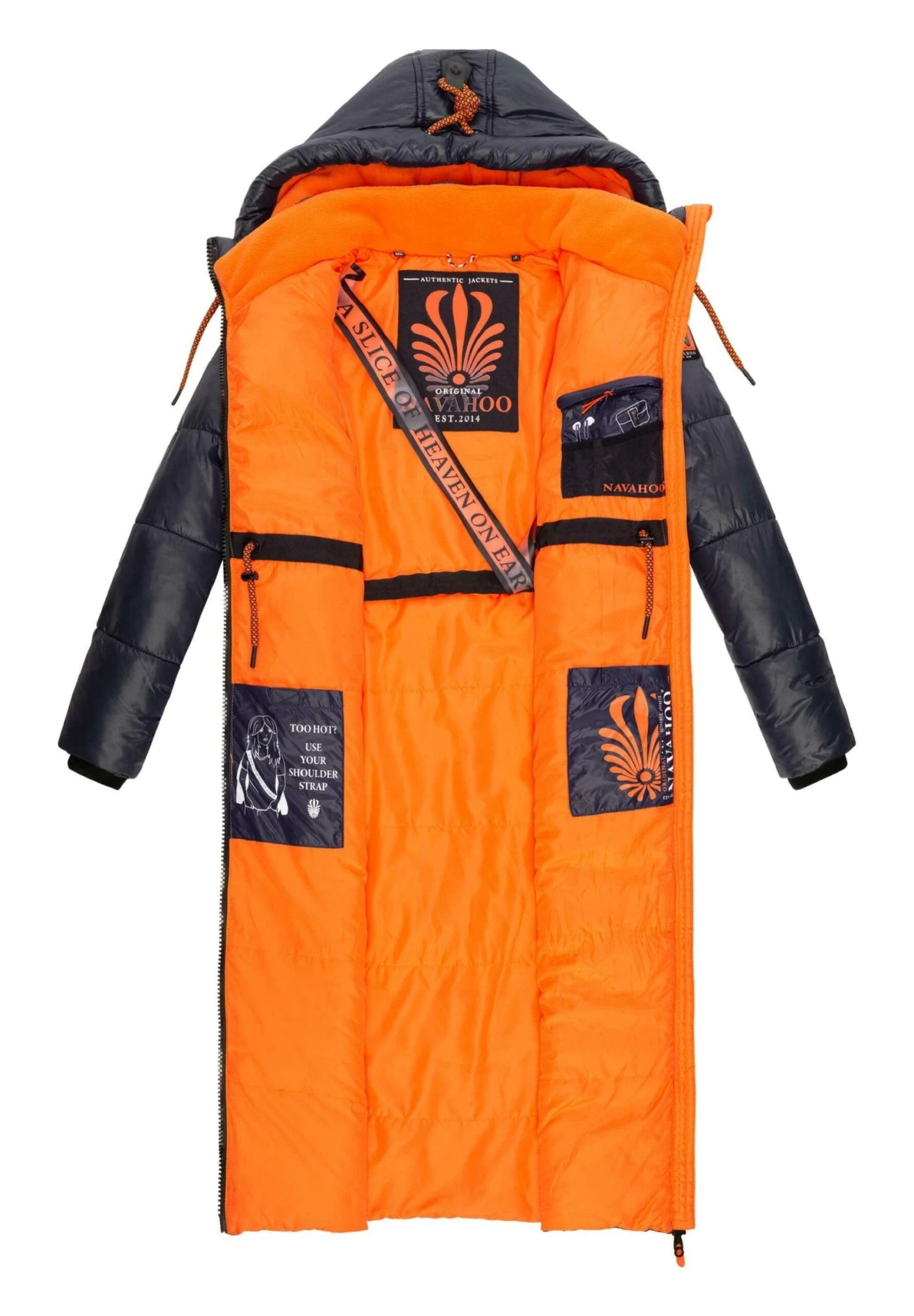 Navahoo Schmuseengel - Winterjas - Dark Blue 3 Navahoo Schmuseengel - Winterjas - Dark Blue - Afbeelding 3