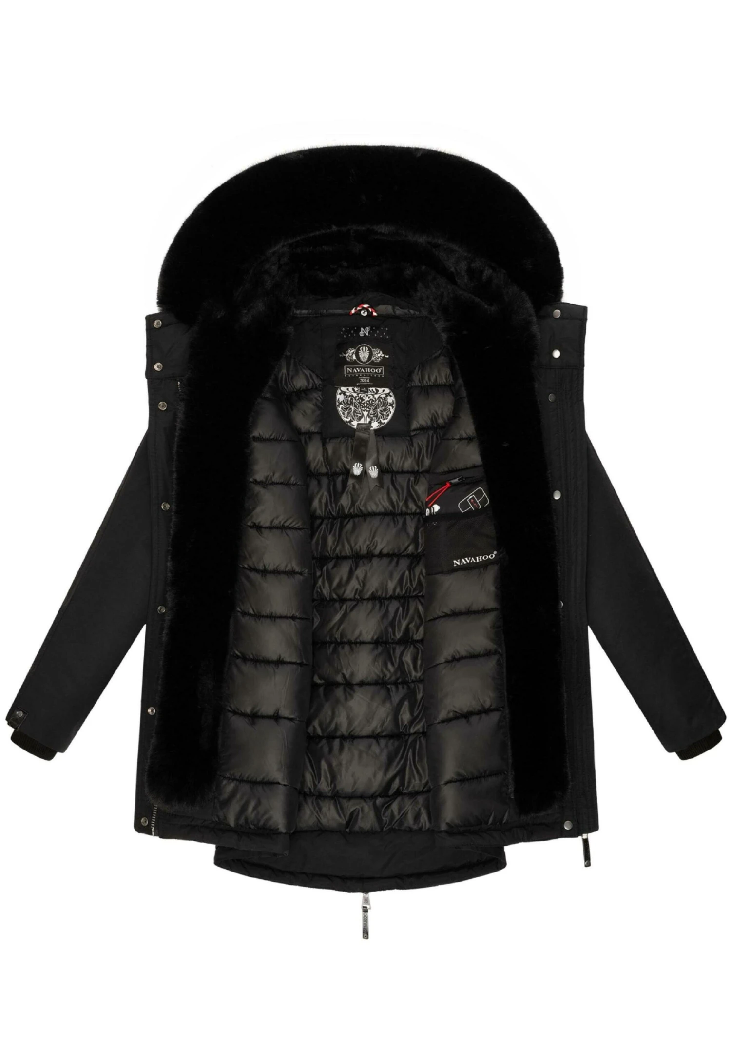 Navahoo Sweety Deluxe - Winterjas - Black 4 Navahoo Sweety Deluxe - Winterjas - Black - Afbeelding 4