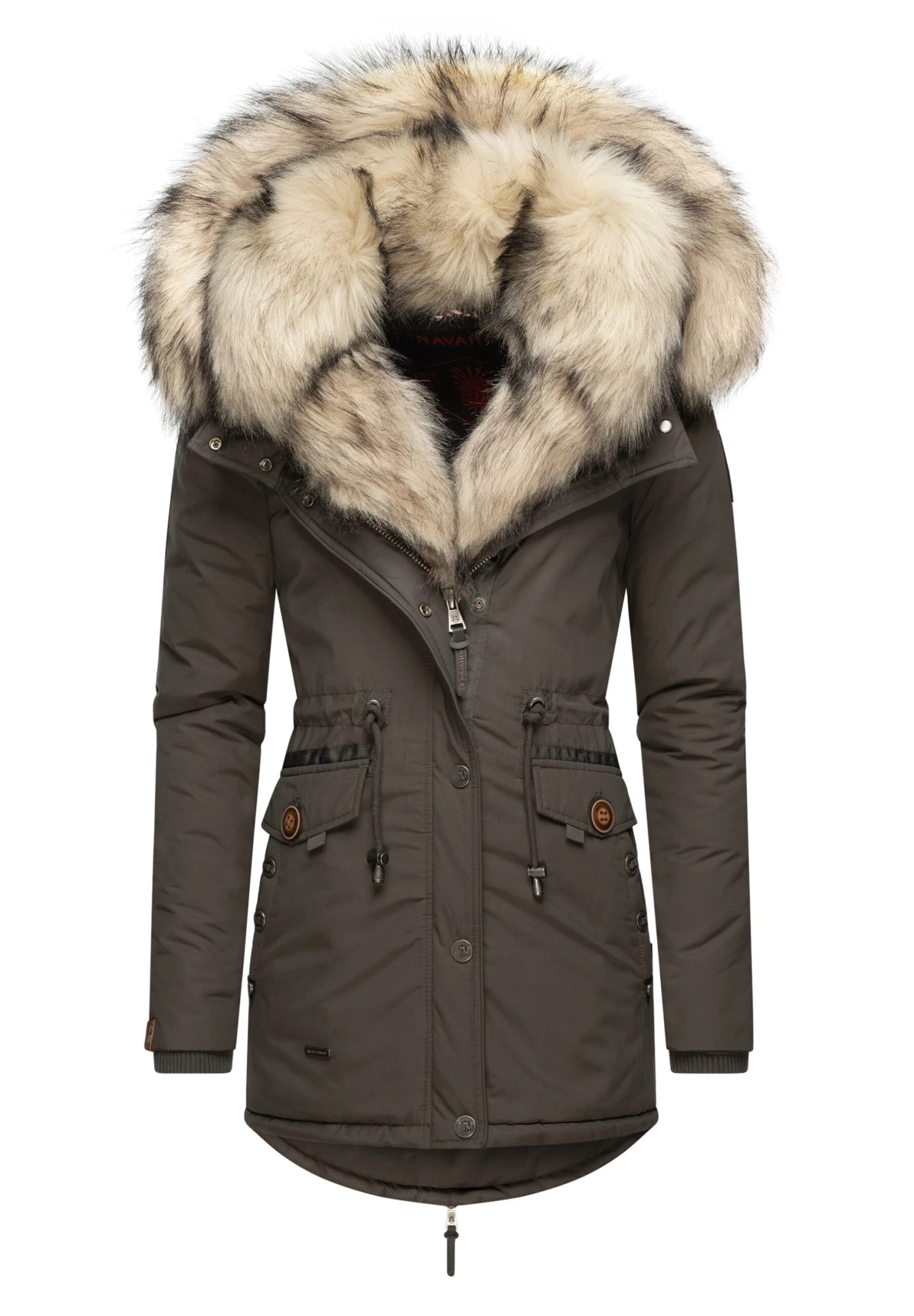 Navahoo Sweety - Winterjas - Anthracite 1 Navahoo Sweety - Winterjas - Anthracite