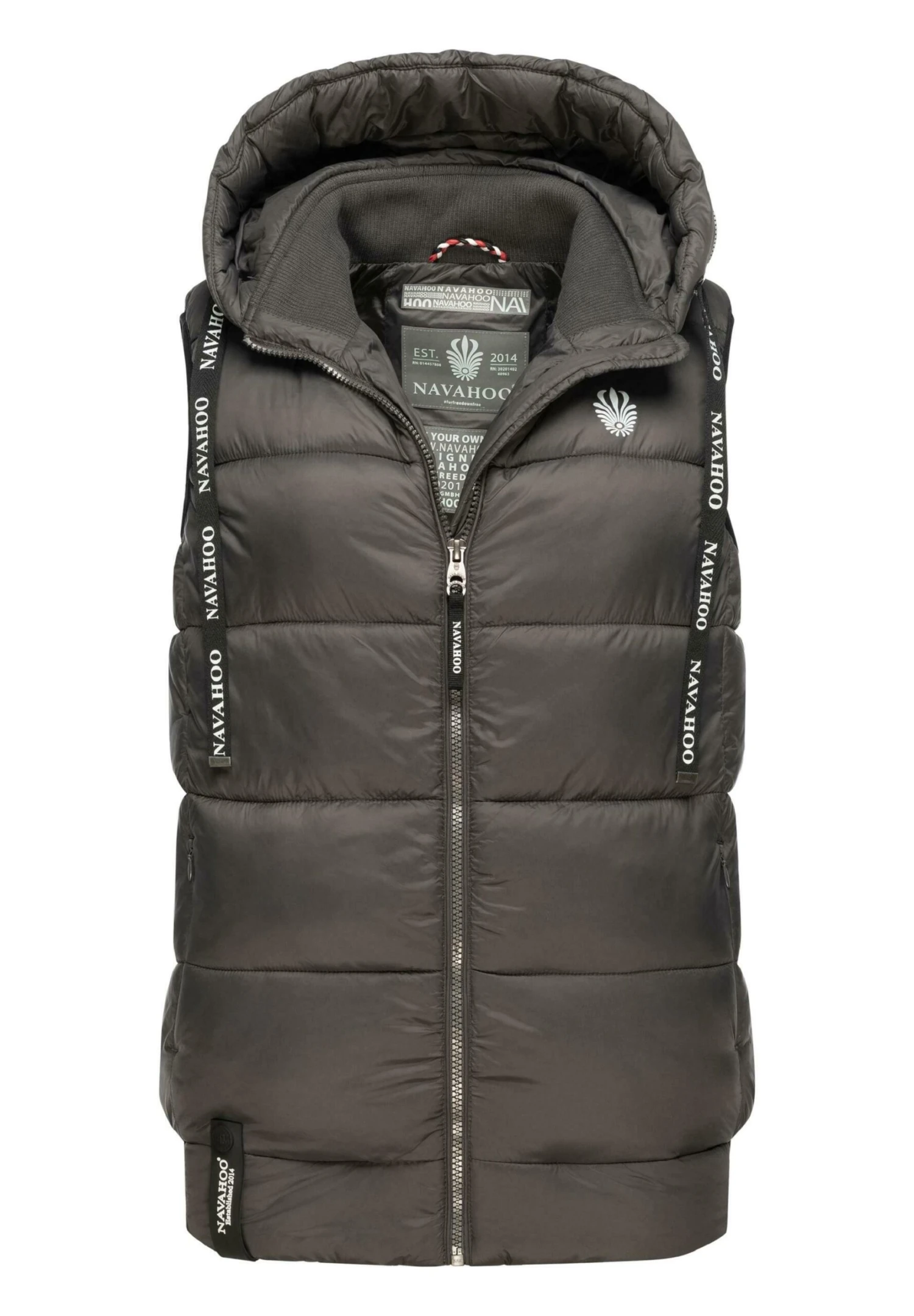 Navahoo Kassidy - Bodywarmer - Anthracite 5 Navahoo Kassidy - Bodywarmer - Anthracite - Afbeelding 5
