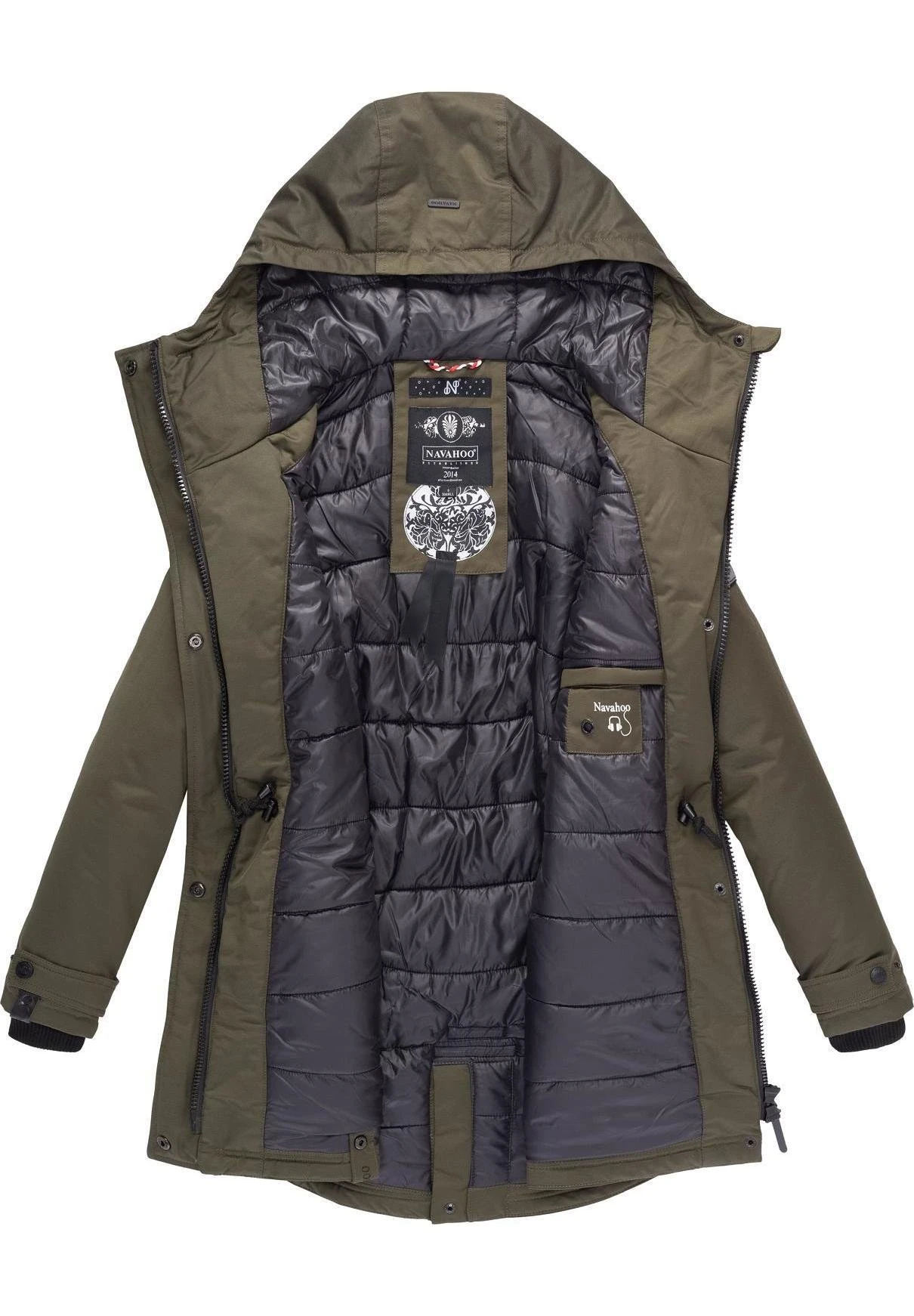 Navahoo Avrille Ii - Winterjas - Green 5 Navahoo Avrille Ii - Winterjas - Green - Afbeelding 5