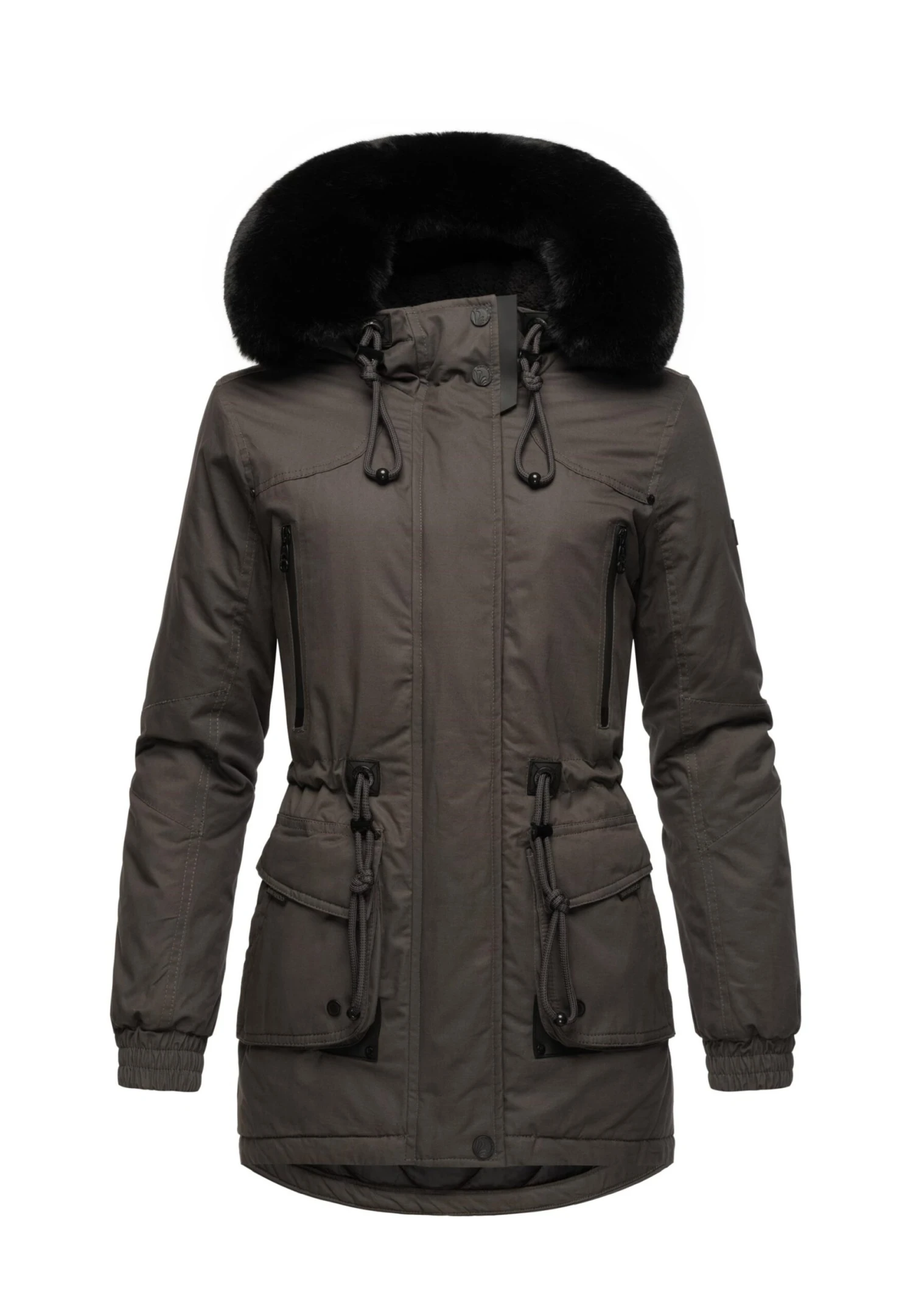 Navahoo Olessaa - Winterjas - Dark Grey 6 Navahoo Olessaa - Winterjas - Dark Grey - Afbeelding 6