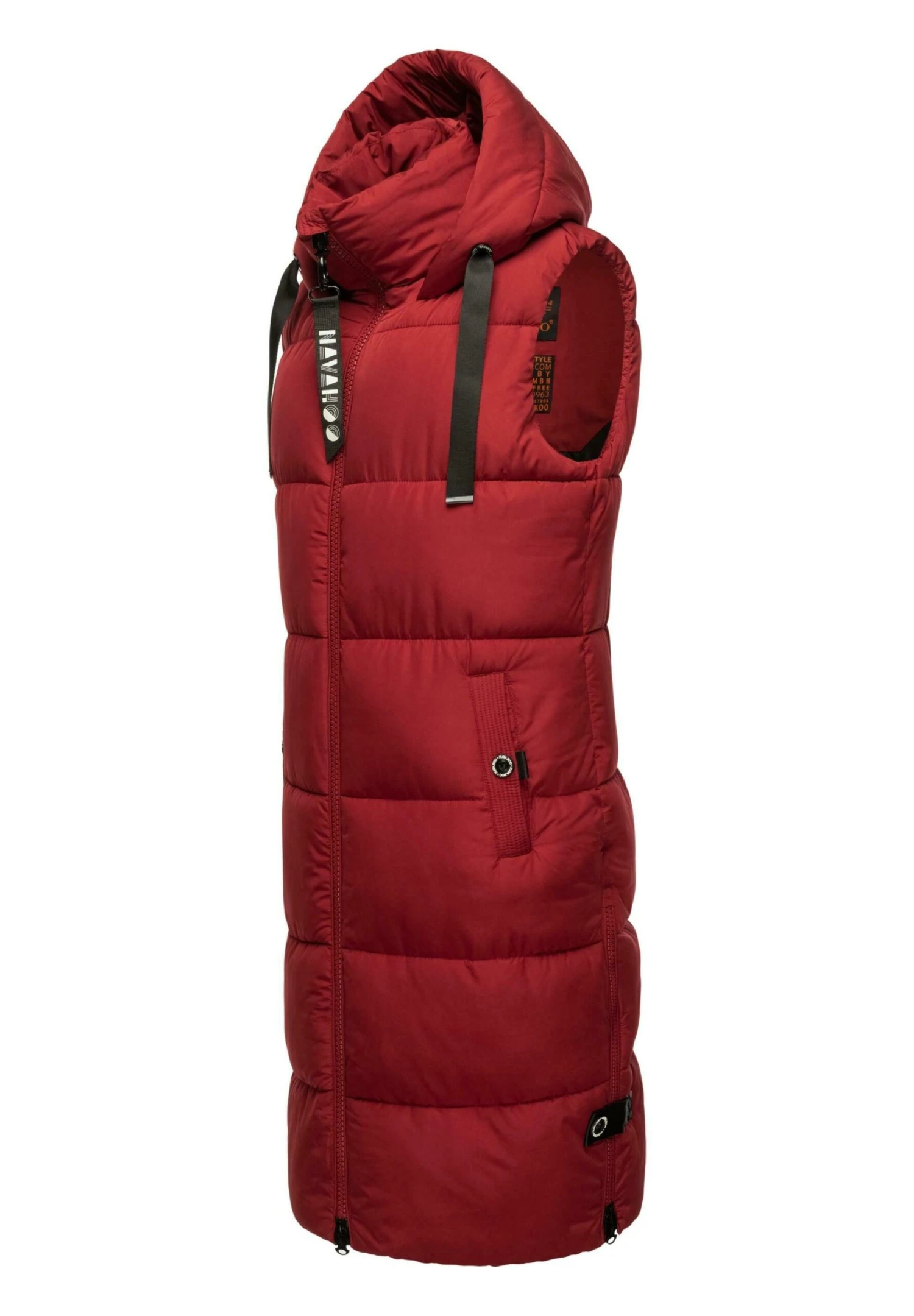 Navahoo Schnuffelchen - Bodywarmer - Blood Red 2 Navahoo Schnuffelchen - Bodywarmer - Blood Red - Afbeelding 2