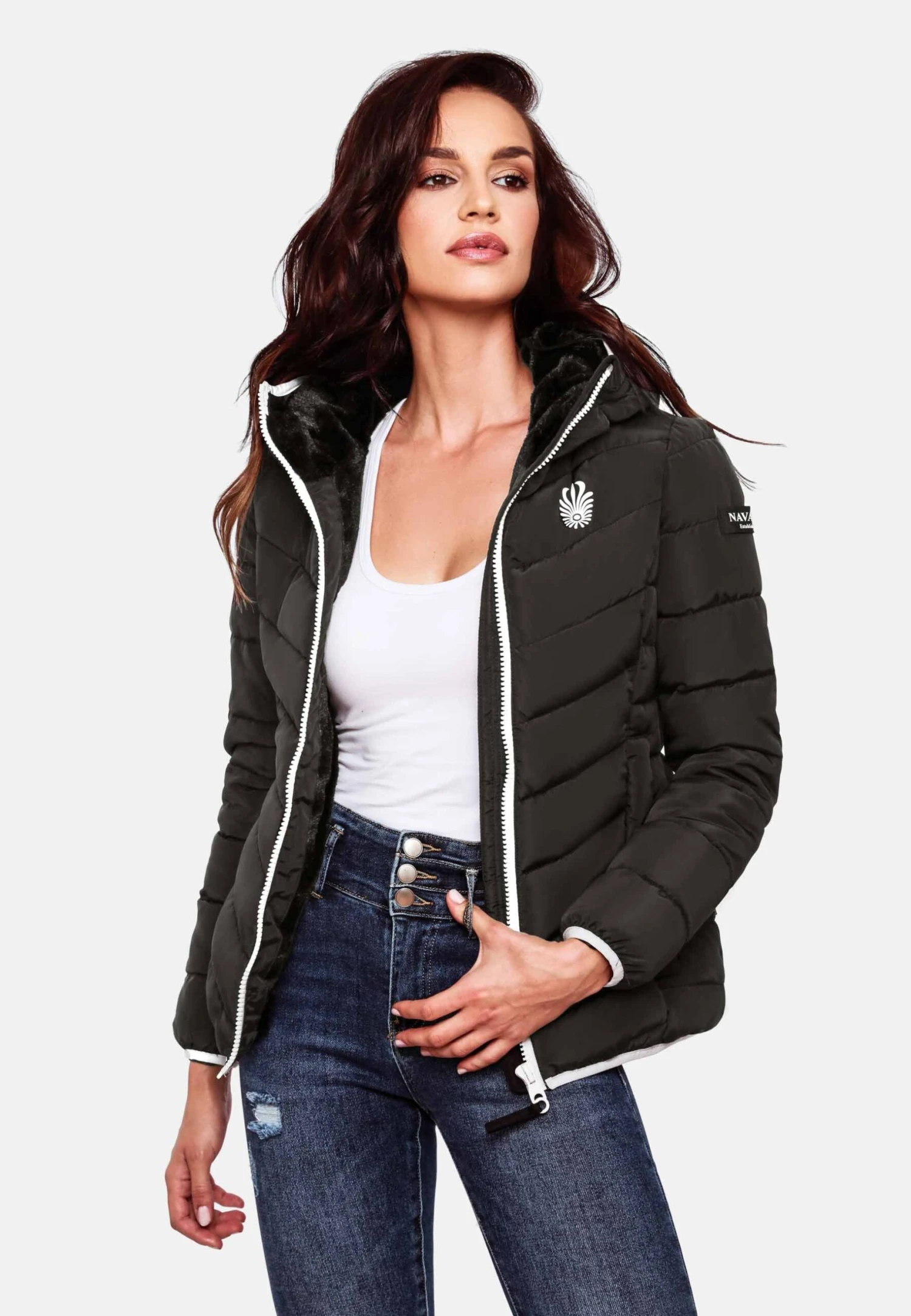 Navahoo Elva - Winterjas - Black 3 Navahoo Elva - Winterjas - Black - Afbeelding 3