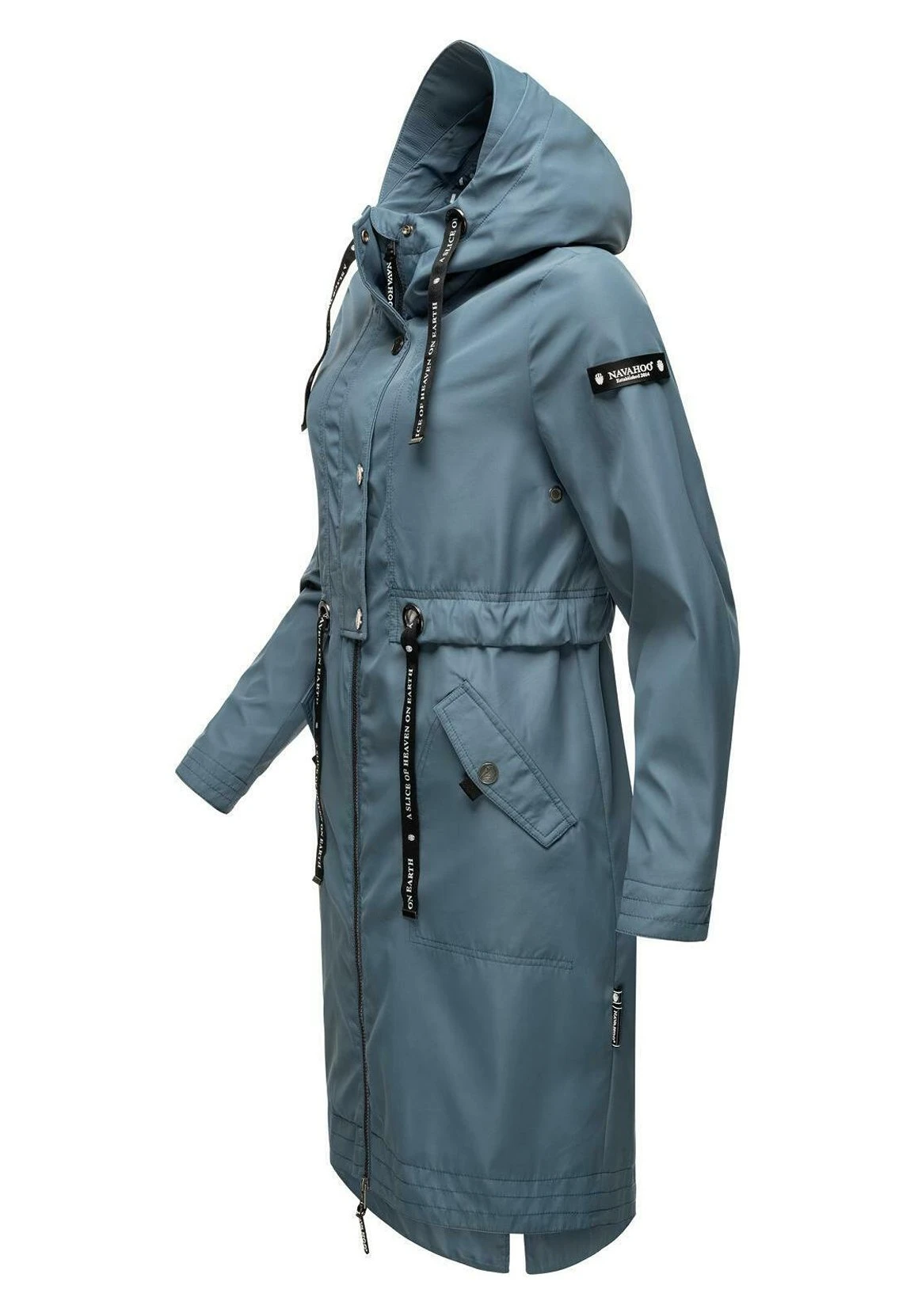Navahoo Josinaa - Parka - Blue Melange 2 Navahoo Josinaa - Parka - Blue Melange - Afbeelding 2