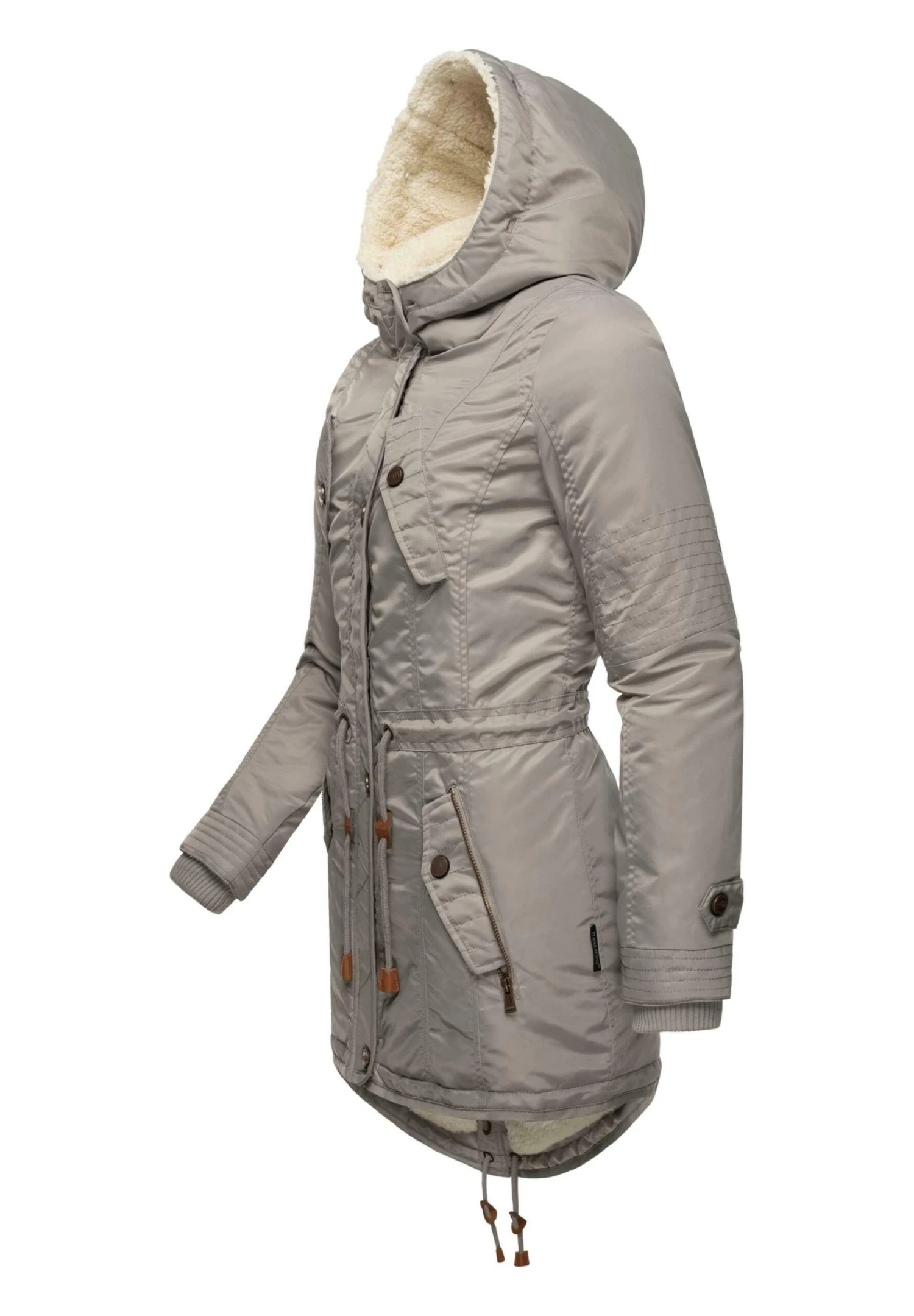 Navahoo La Viva - Winterjas - Zinc Grey 5 Navahoo La Viva - Winterjas - Zinc Grey - Afbeelding 5