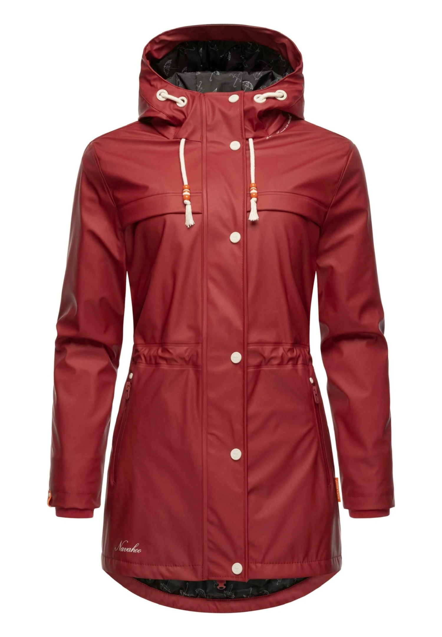 Navahoo Rainy Forest - Regenjas - Blood Red 1 Navahoo Rainy Forest - Regenjas - Blood Red