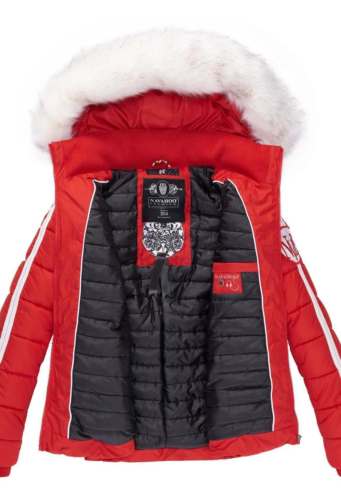 Navahoo Khingaa - Winterjas - Red 5 Navahoo Khingaa - Winterjas - Red - Afbeelding 5