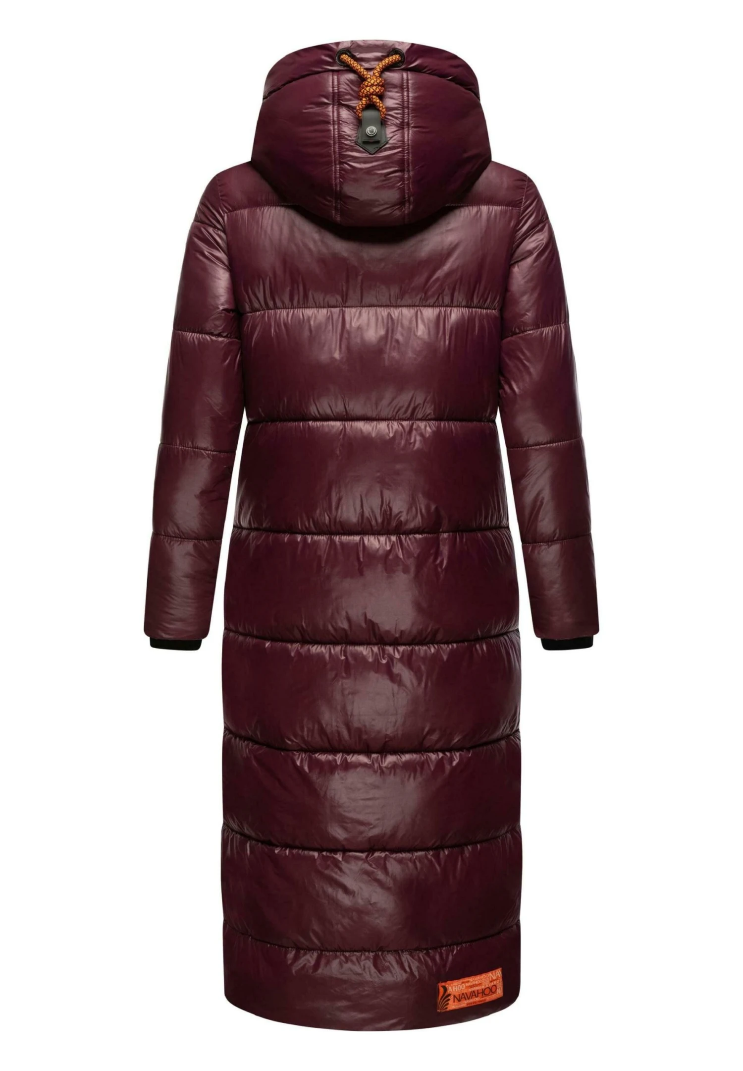 Navahoo Schmuseengel - Winterjas - Dark Red Melange 2 Navahoo Schmuseengel - Winterjas - Dark Red Melange - Afbeelding 2