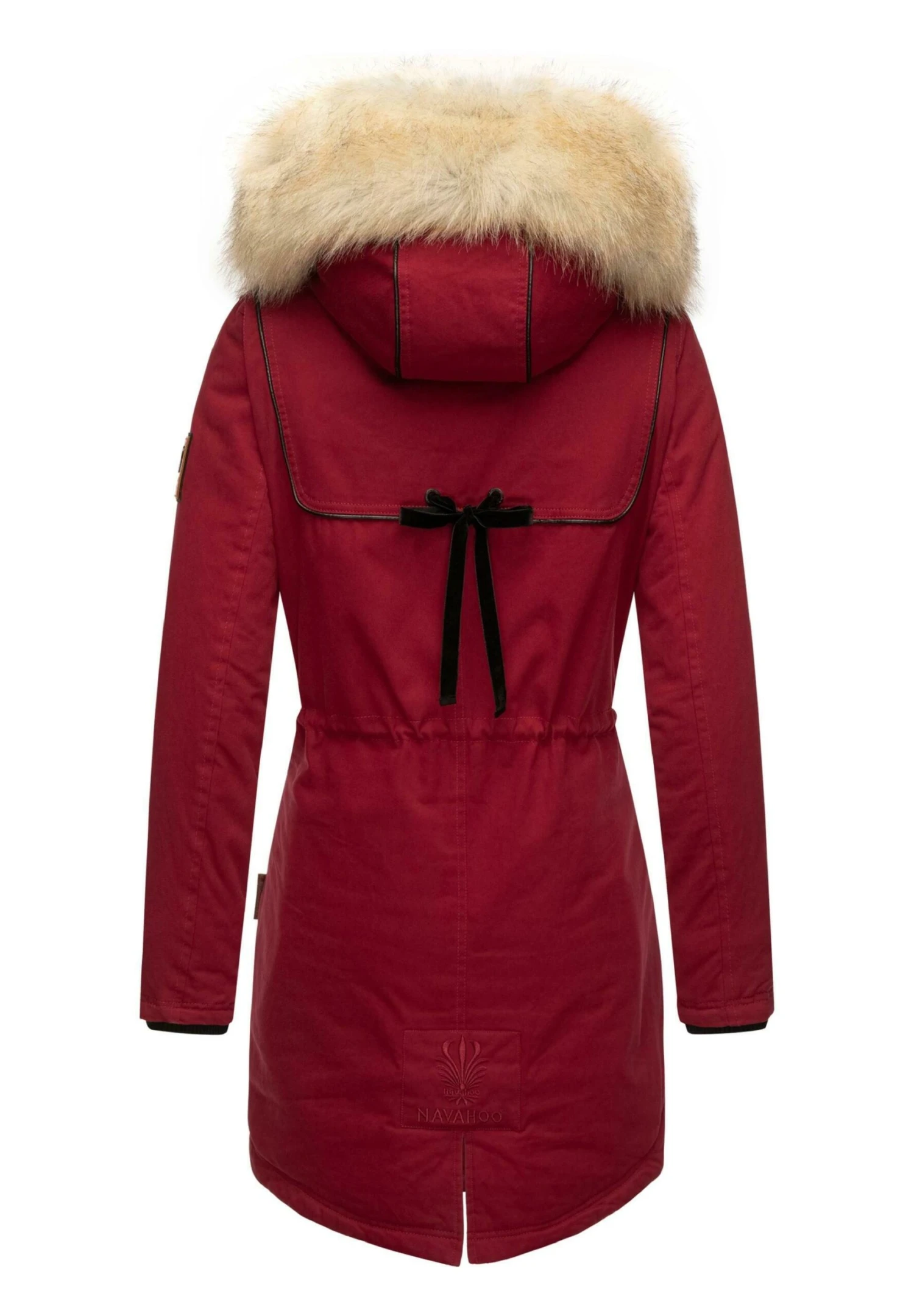 Navahoo Bombii - Winterjas - Blood Red 3 Navahoo Bombii - Winterjas - Blood Red - Afbeelding 3