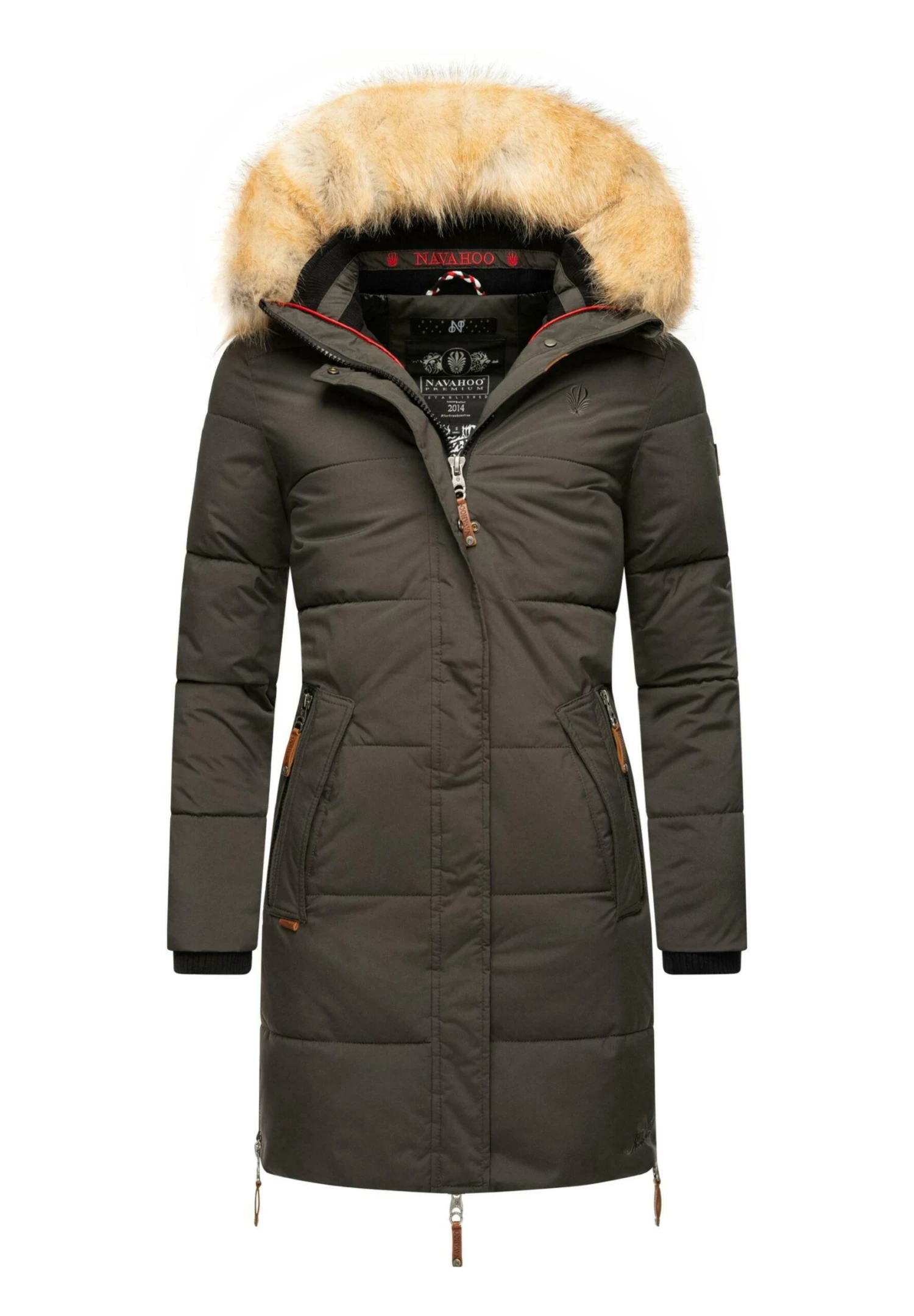 Navahoo Halina - Winterjas - Dark Grey 1 Navahoo Halina - Winterjas - Dark Grey