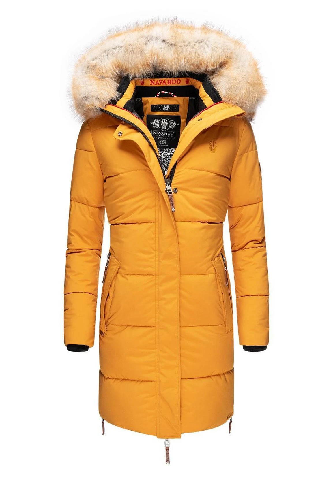 Navahoo Halina - Winterjas - Yellow 2 Navahoo Halina - Winterjas - Yellow - Afbeelding 2