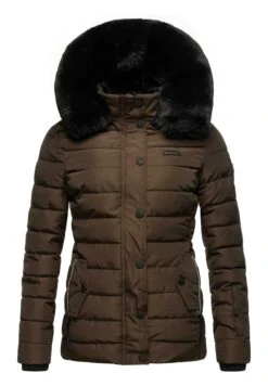Navahoo Milianaa - Winterjas - Dark Choco -Navahoo 50a2a969ac07460ead22c6664703296d
