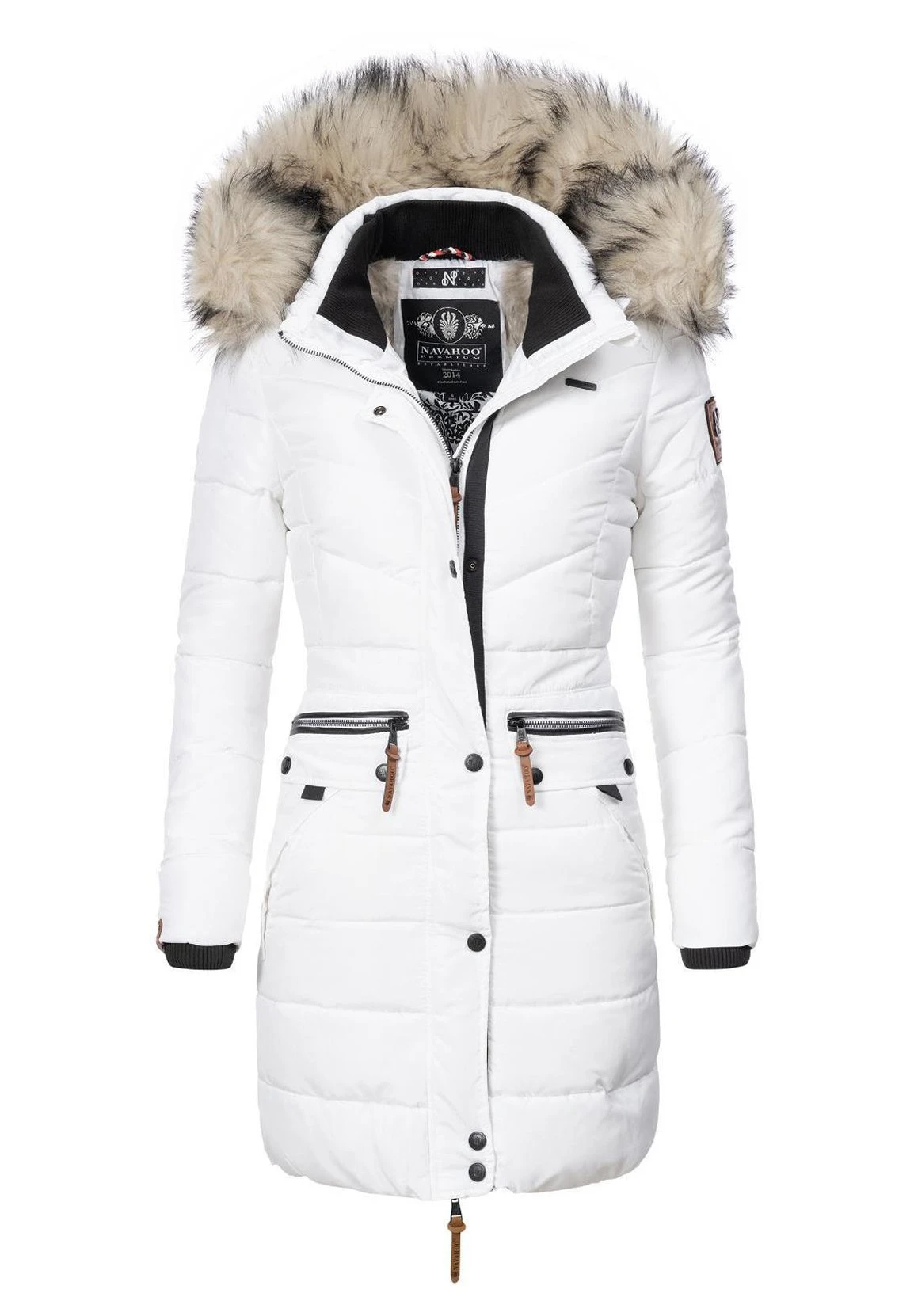 Navahoo Paula - Winterjas - White 1 Navahoo Paula - Winterjas - White