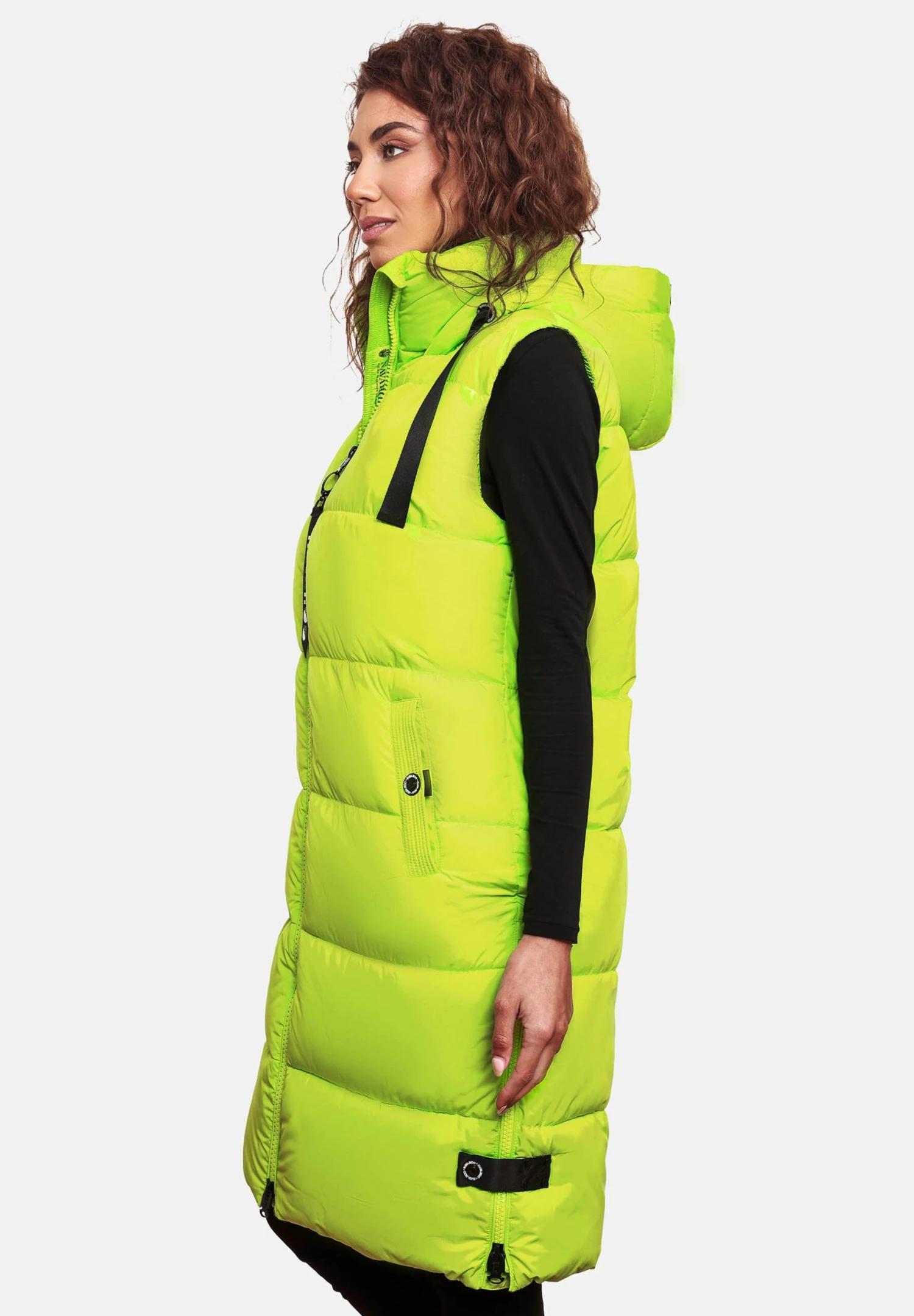Navahoo Schnuffelchen - Bodywarmer - Neon Green 3 Navahoo Schnuffelchen - Bodywarmer - Neon Green - Afbeelding 3