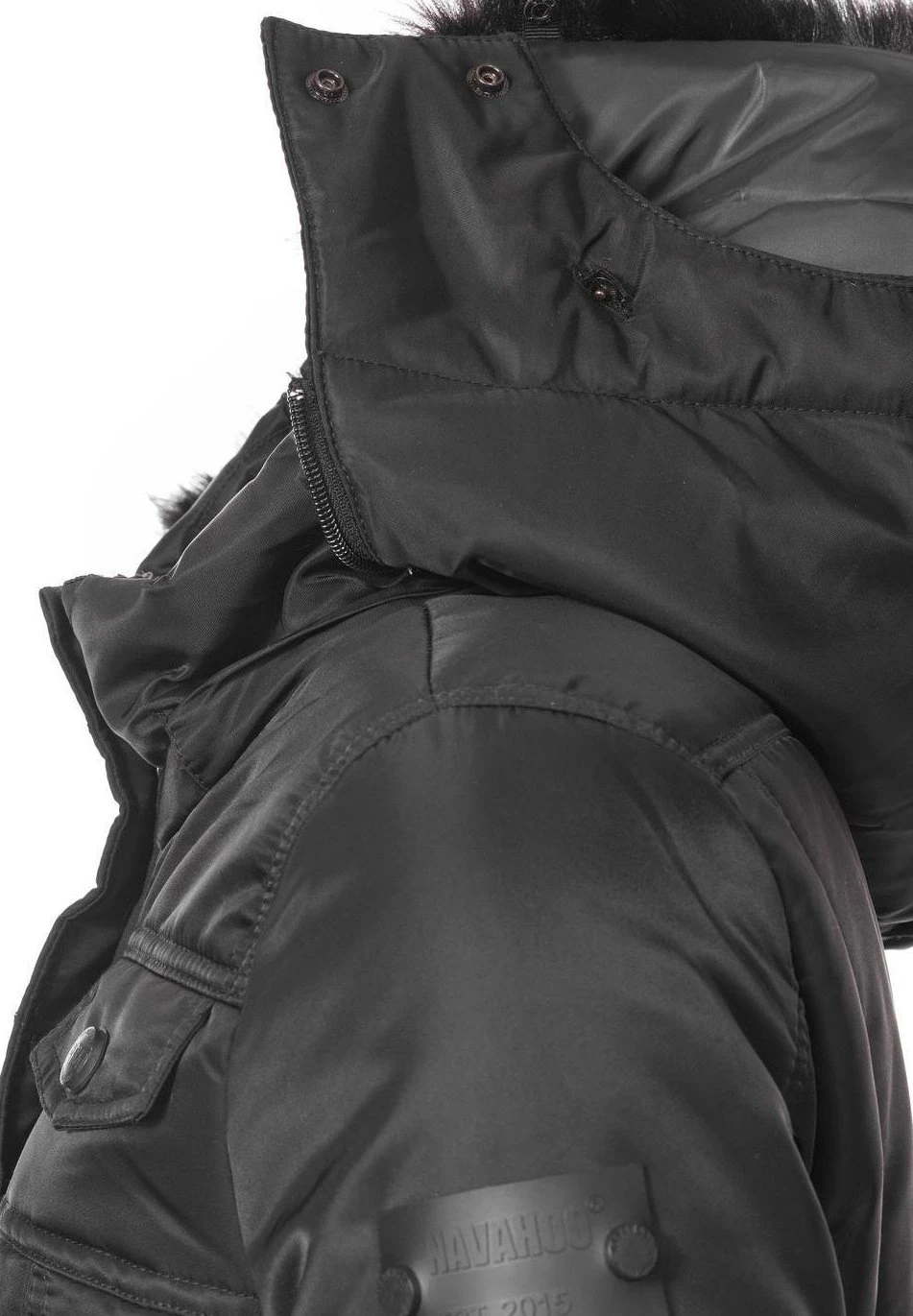 Navahoo Schätzchen - Winterjas - Black 5 Navahoo Schätzchen - Winterjas - Black - Afbeelding 5