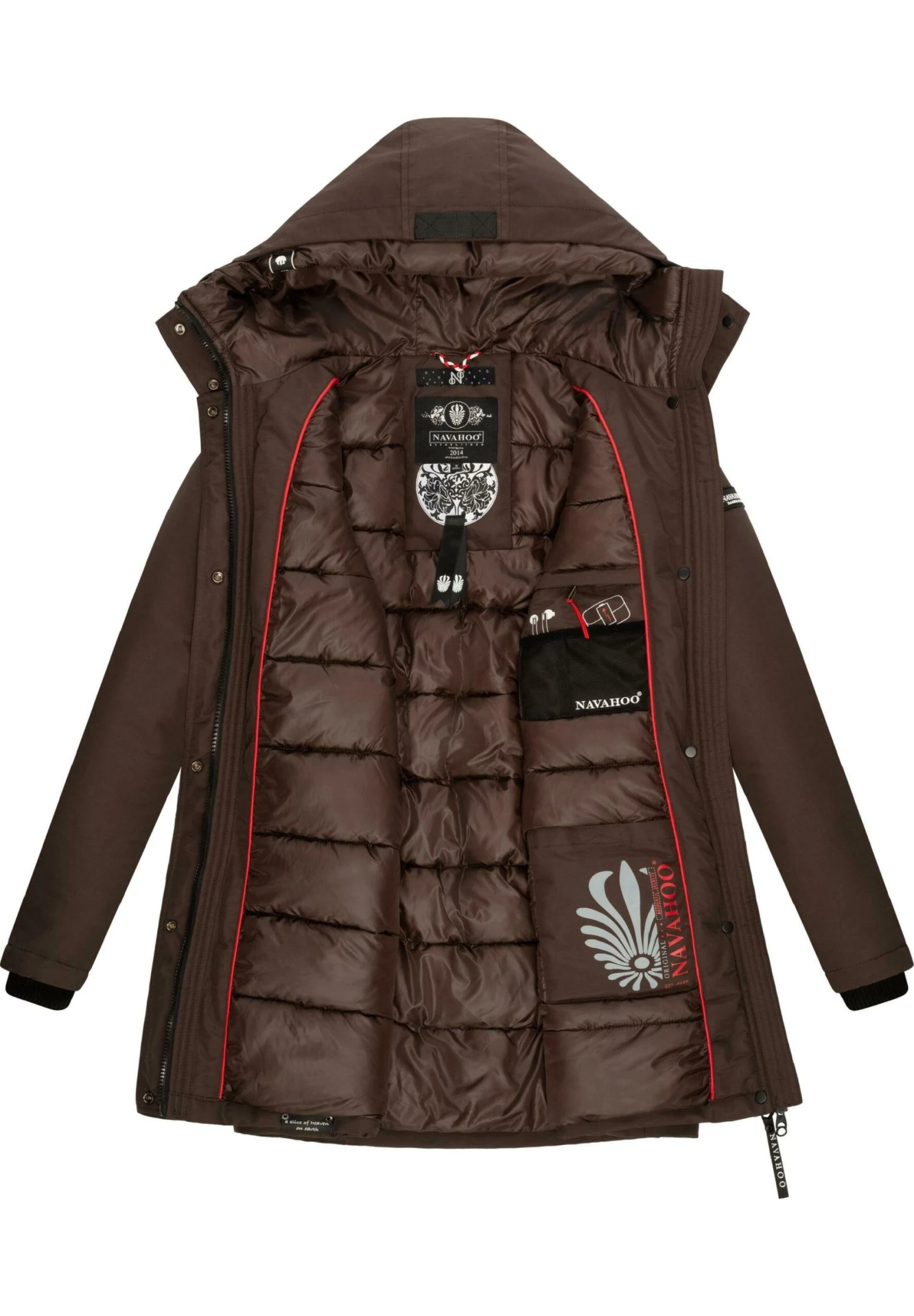 Navahoo Blizzardstorm - Parka - Dark Choco 6 Navahoo Blizzardstorm - Parka - Dark Choco - Afbeelding 6