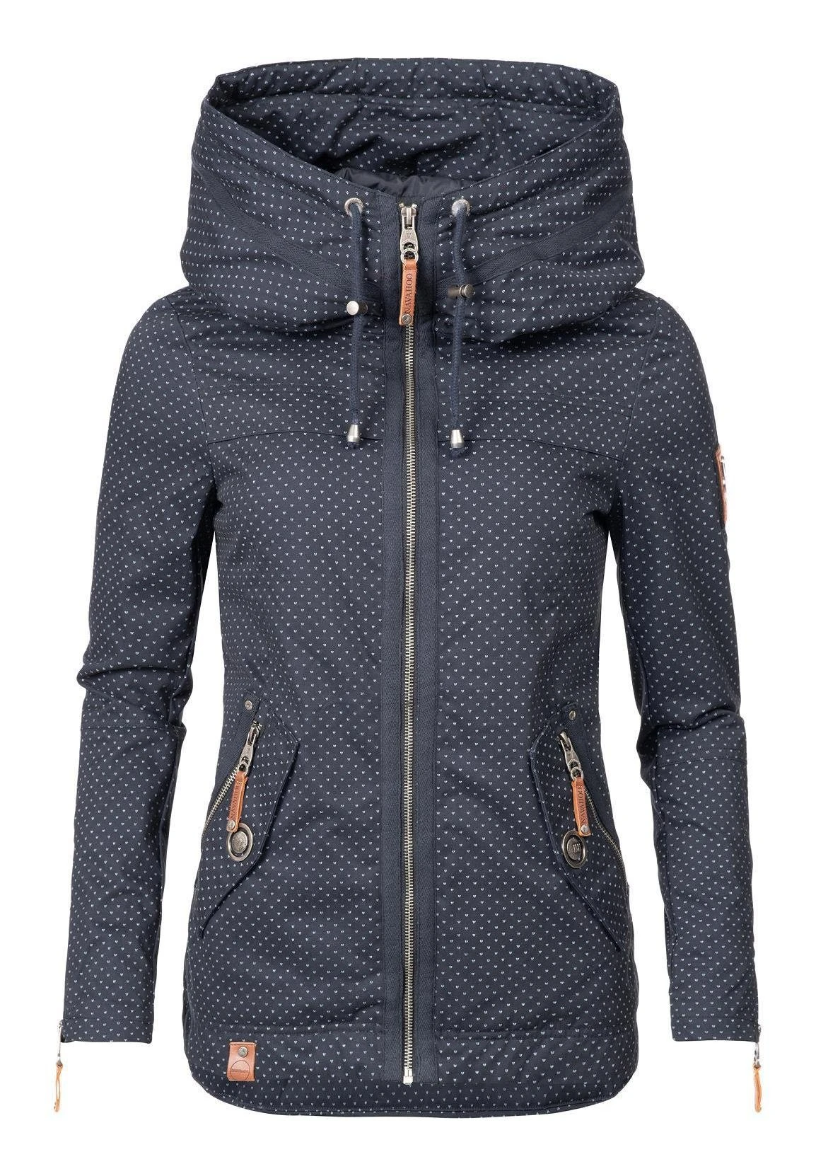 Navahoo Wekoo - Parka - Blau Dots 1 Navahoo Wekoo - Parka - Blau Dots