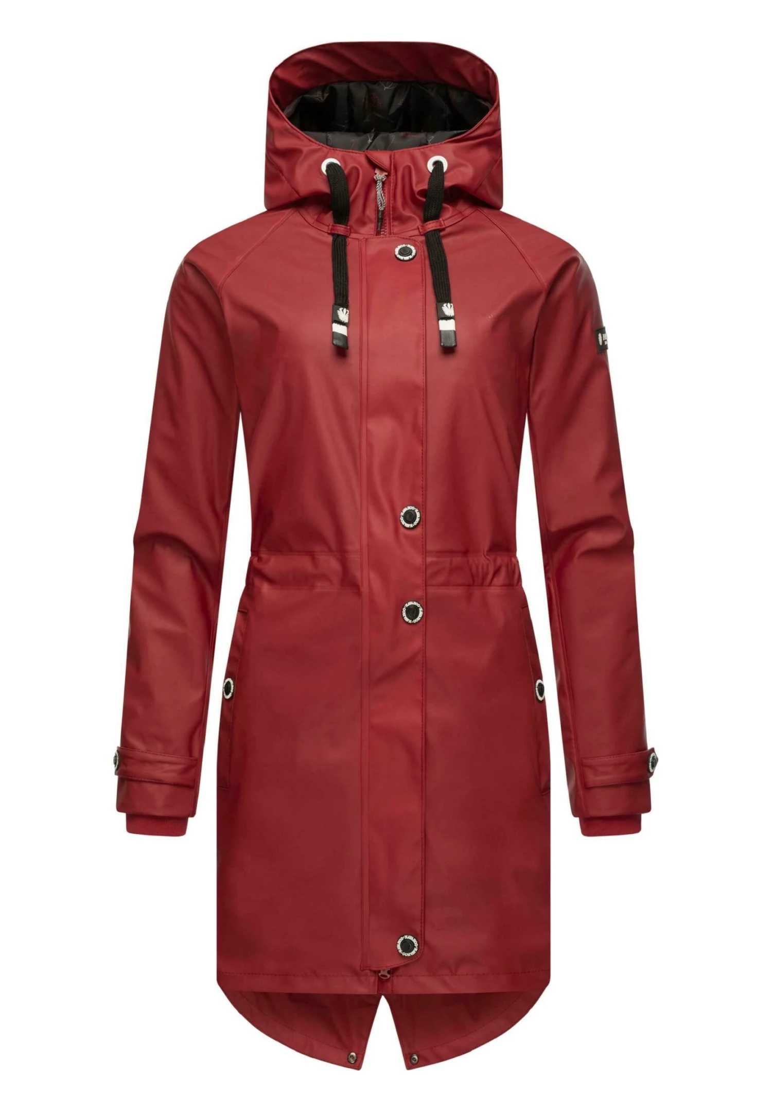 Navahoo Rainy Flower - Parka - Blood Red 1 Navahoo Rainy Flower - Parka - Blood Red
