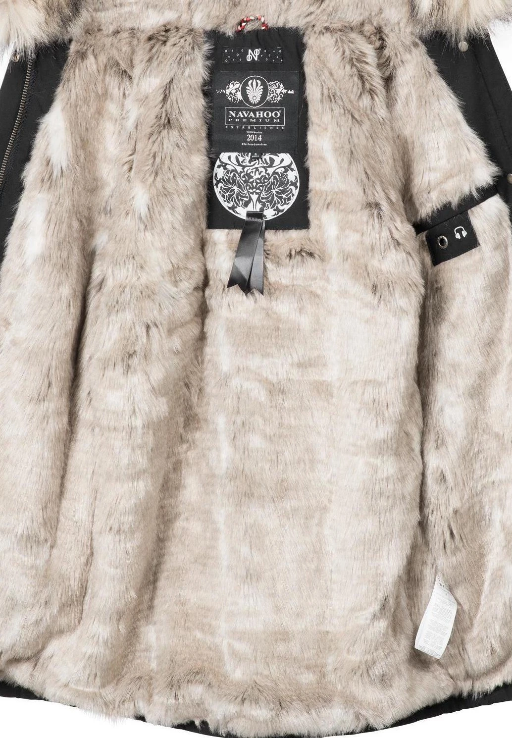 Navahoo Cristal - Winterjas - Black 7 Navahoo Cristal - Winterjas - Black - Afbeelding 7