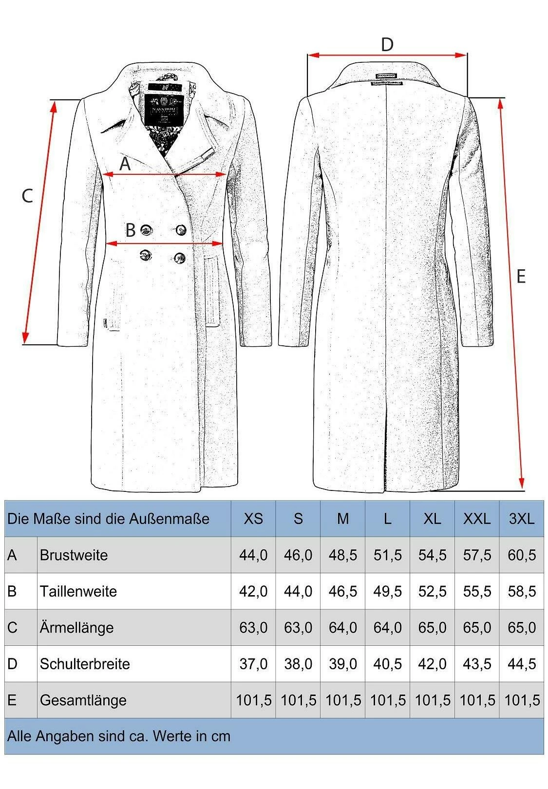 Navahoo Wooly - Halflange Jas - Offwhite 5 Navahoo Wooly - Halflange Jas - Offwhite - Afbeelding 5