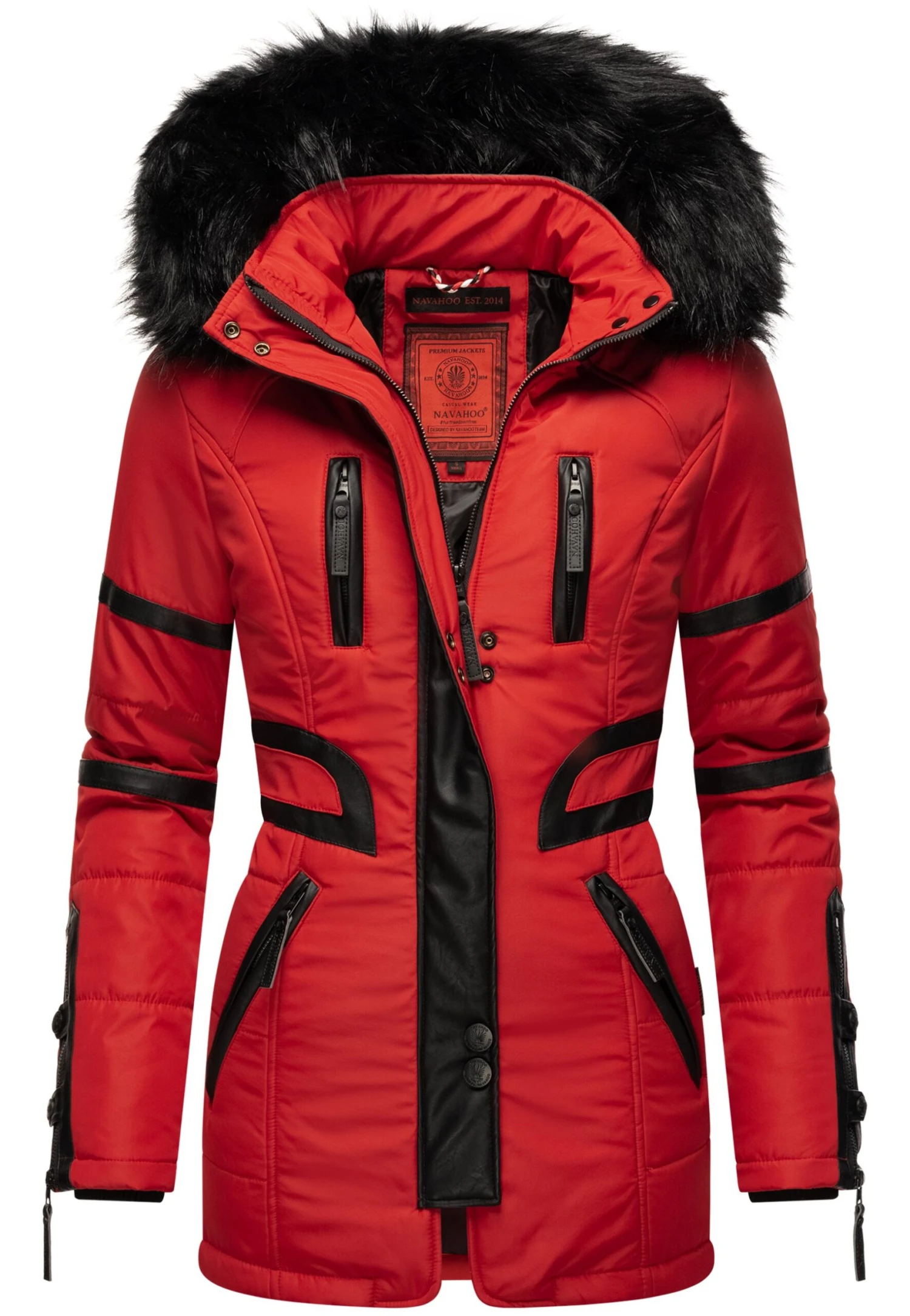 Navahoo Moon - Winterjas - Rot 1 Navahoo Moon - Winterjas - Rot