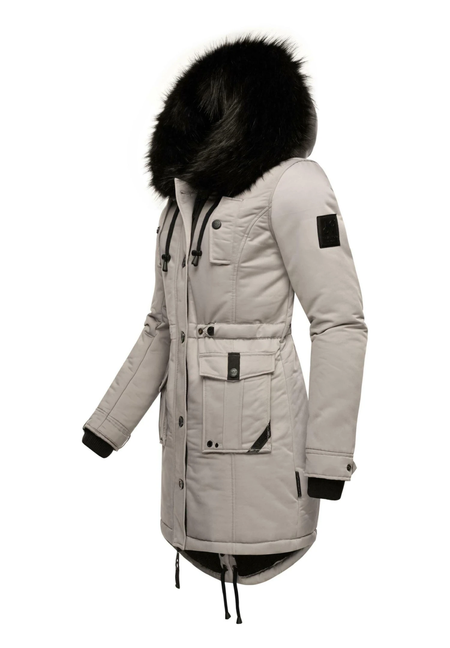 Navahoo Luluna - Winterjas - Zinc Grey 2 Navahoo Luluna - Winterjas - Zinc Grey - Afbeelding 2