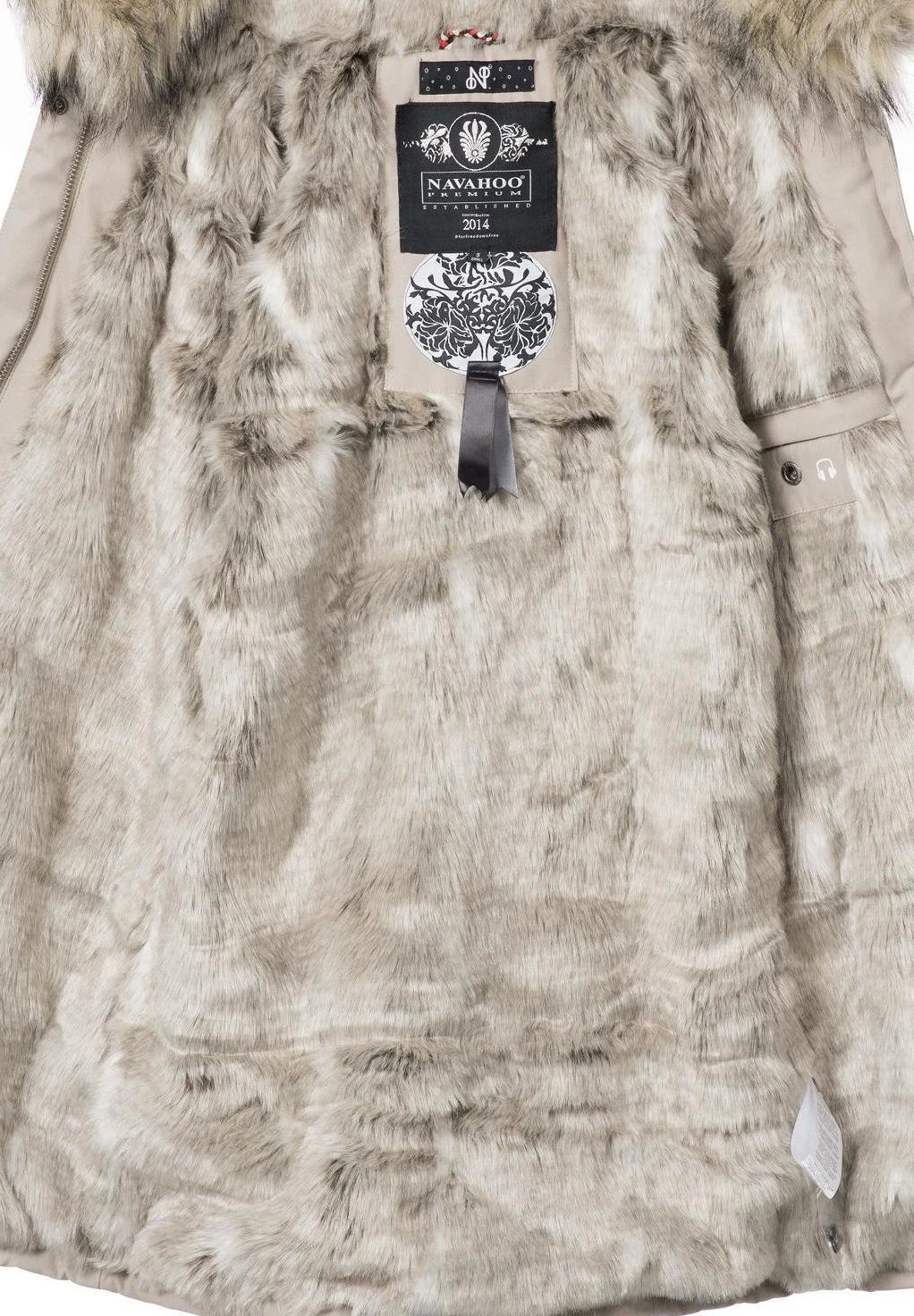 Navahoo Cristal - Winterjas - Beige 5 Navahoo Cristal - Winterjas - Beige - Afbeelding 5