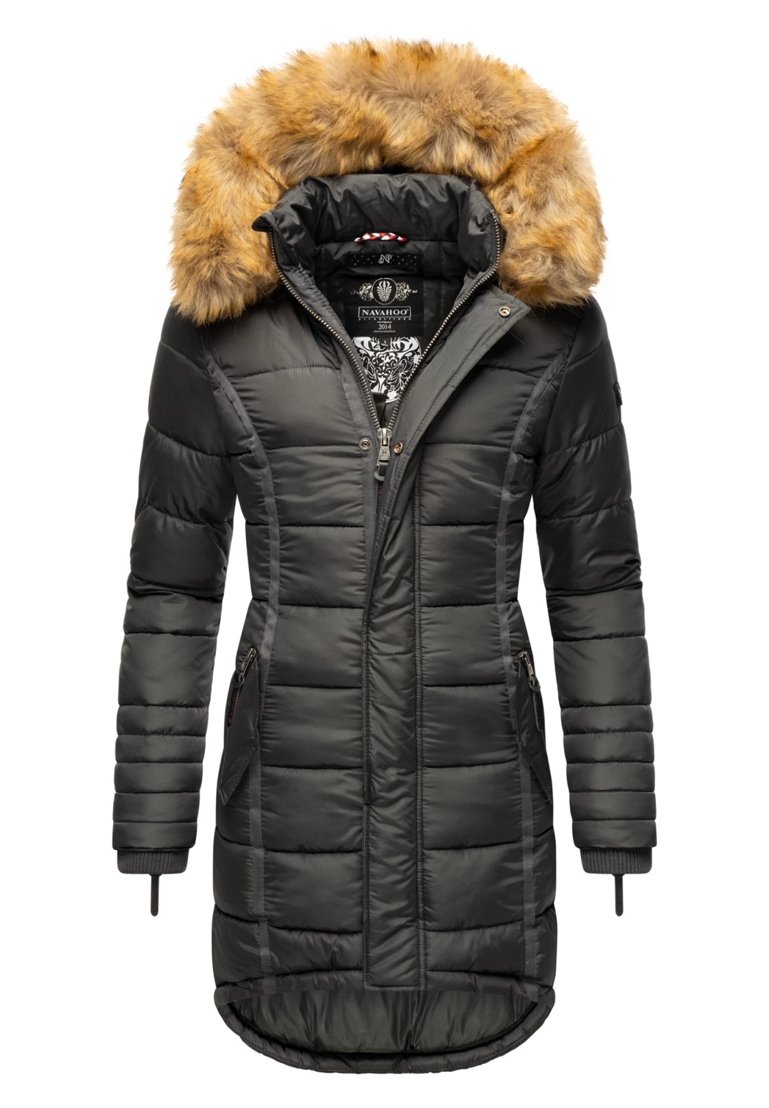 Navahoo Papaya - Winterjas - Dark Grey 1 Navahoo Papaya - Winterjas - Dark Grey