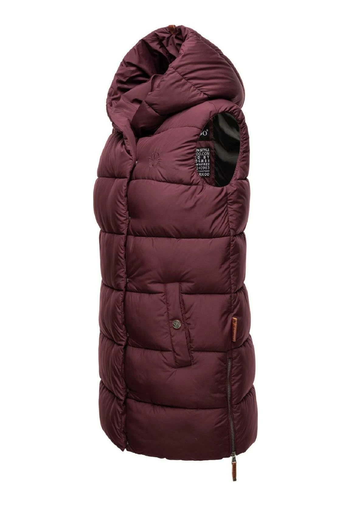 Navahoo Madilynaa - Bodywarmer - Wine 7 Navahoo Madilynaa - Bodywarmer - Wine - Afbeelding 7