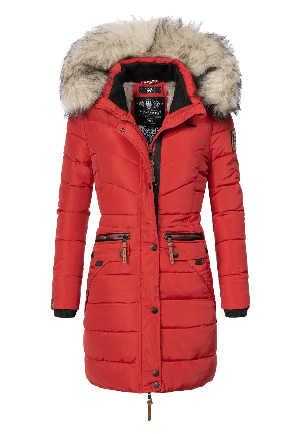 Navahoo Paula - Winterjas - Red 1 Navahoo Paula - Winterjas - Red