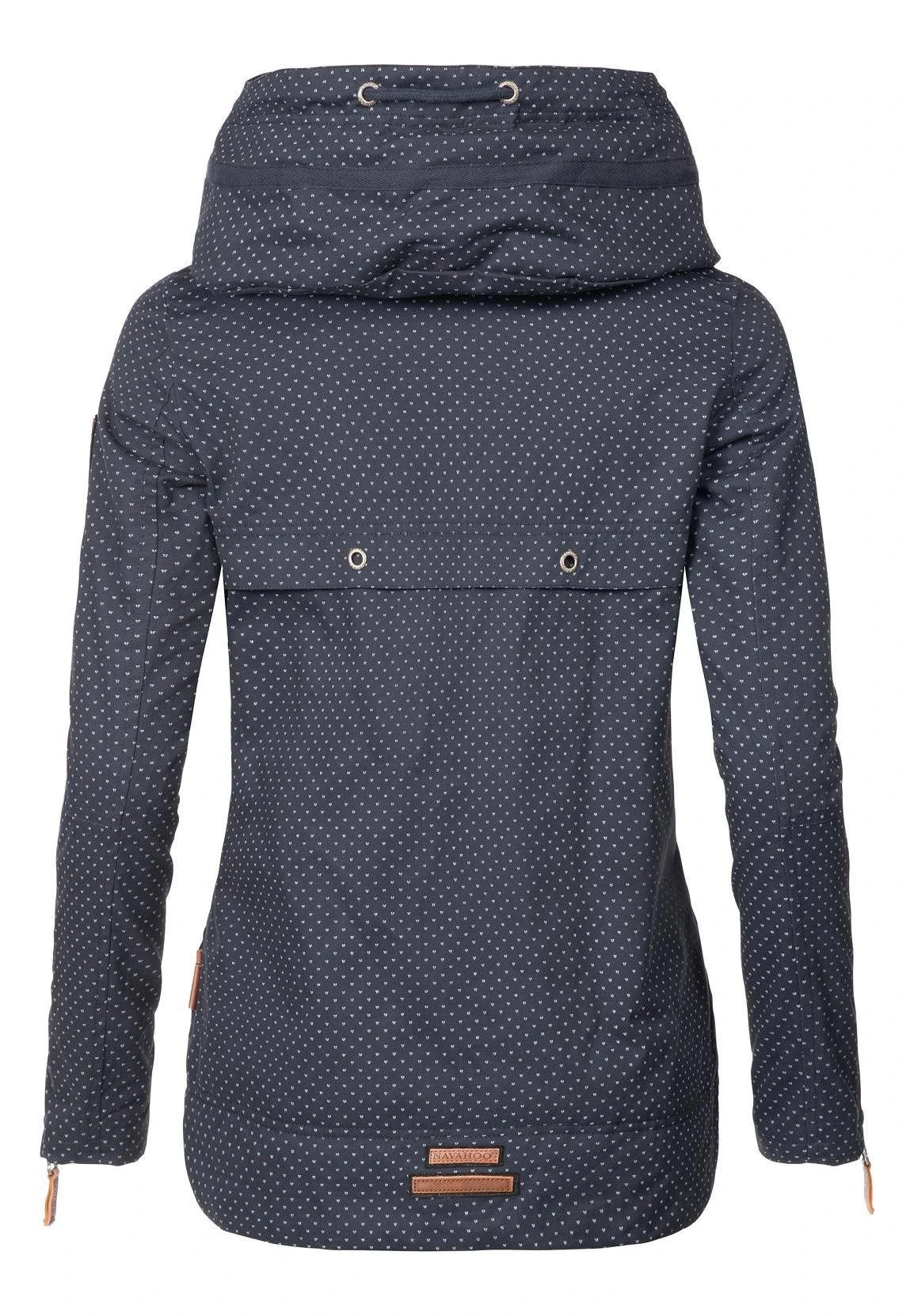 Navahoo Wekoo - Parka - Blau Dots 2 Navahoo Wekoo - Parka - Blau Dots - Afbeelding 2