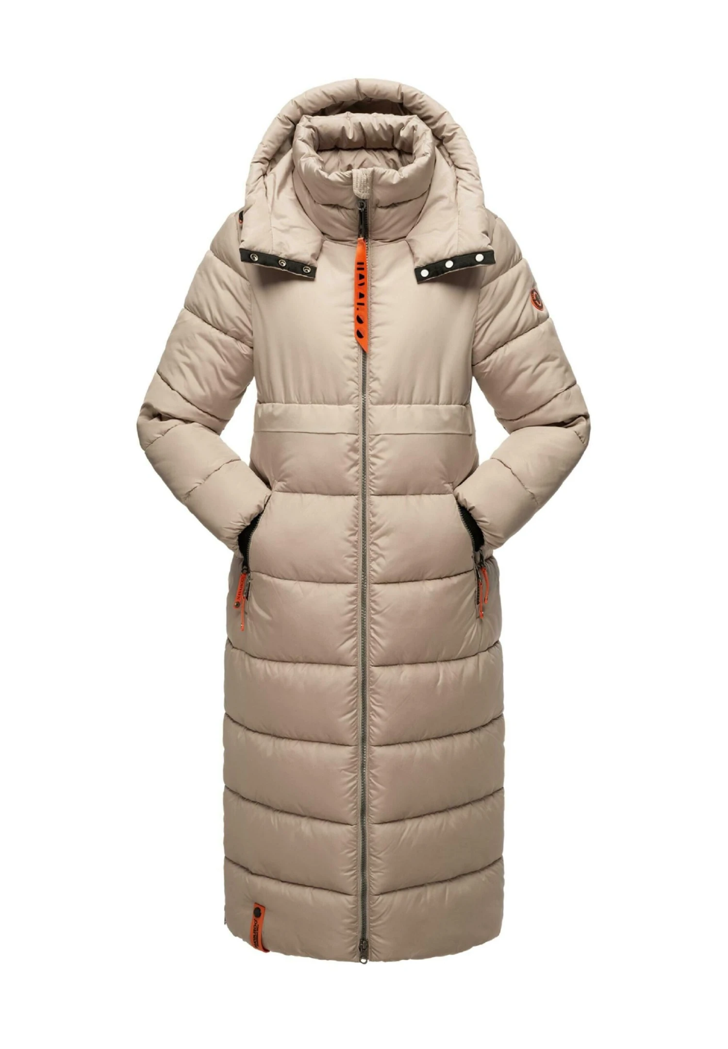 Navahoo Kristallblume - Winterjas - Taupe 5 Navahoo Kristallblume - Winterjas - Taupe - Afbeelding 5