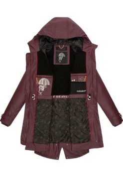 Navahoo Rainy Flower - Parka - Dark Red Melange 8 Navahoo Rainy Flower - Parka - Dark Red Melange -Navahoo 795bb651c4ac4bcc80e7ad444149aad6