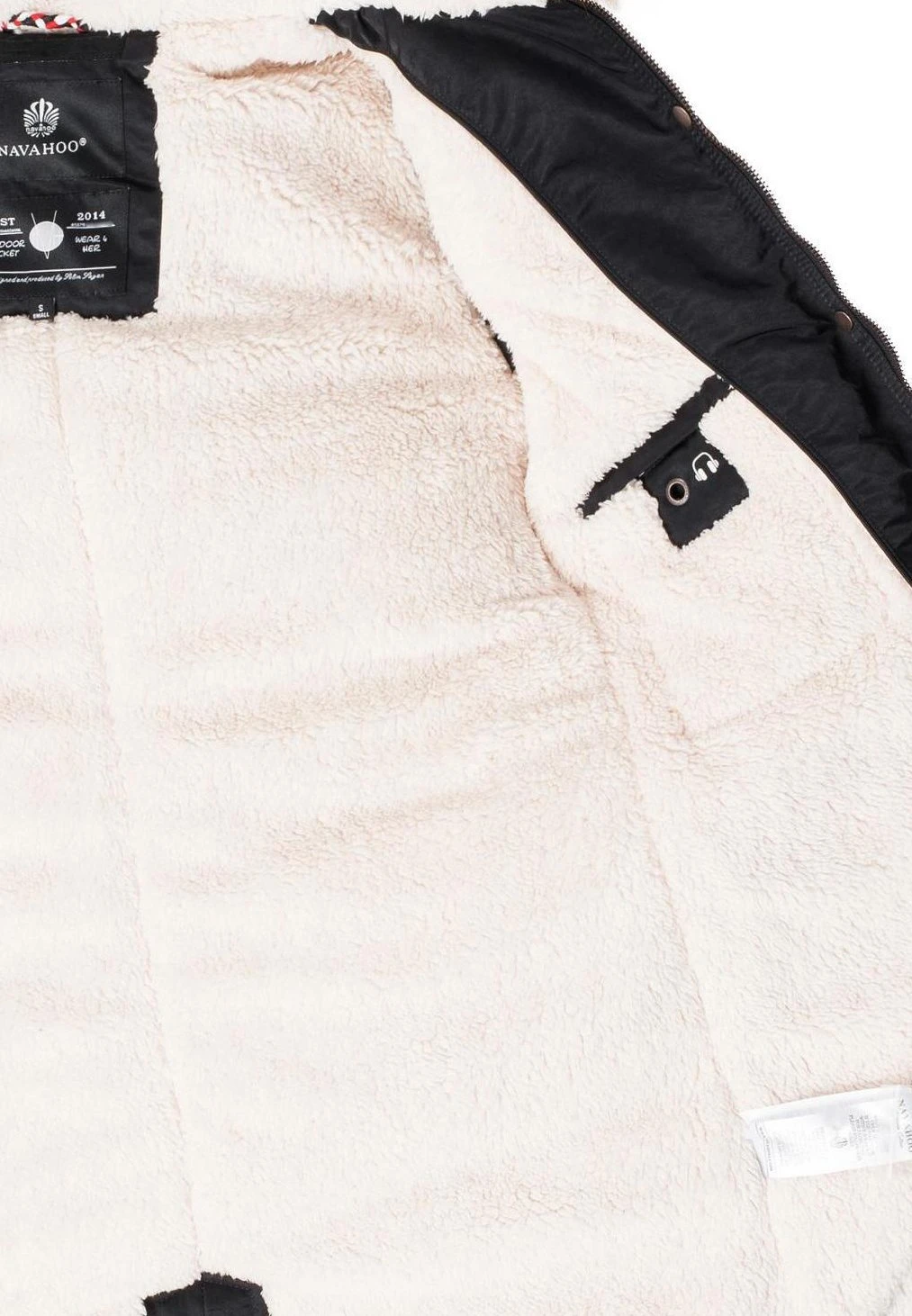 Navahoo La Viva - Winterjas - Black 4 Navahoo La Viva - Winterjas - Black - Afbeelding 4