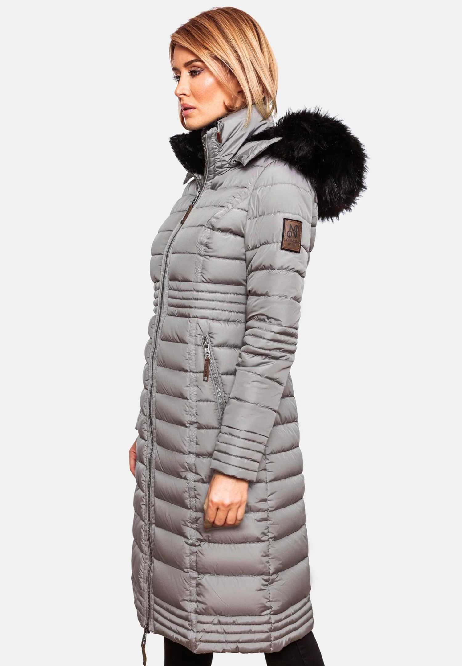 Navahoo Umay - Winterjas - Zinc Grey 4 Navahoo Umay - Winterjas - Zinc Grey - Afbeelding 4