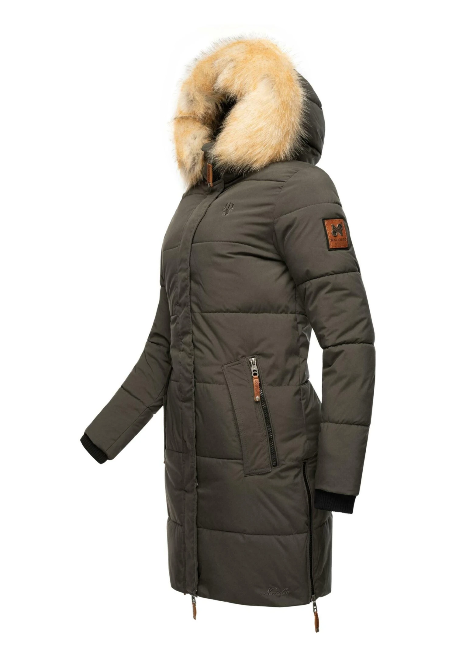 Navahoo Halina - Winterjas - Dark Grey 4 Navahoo Halina - Winterjas - Dark Grey - Afbeelding 4