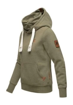 Navahoo Raniaa - Hoodie - Dusty Olive Melange -Navahoo 809066bab9284b33b1cfa5b4f24b3850