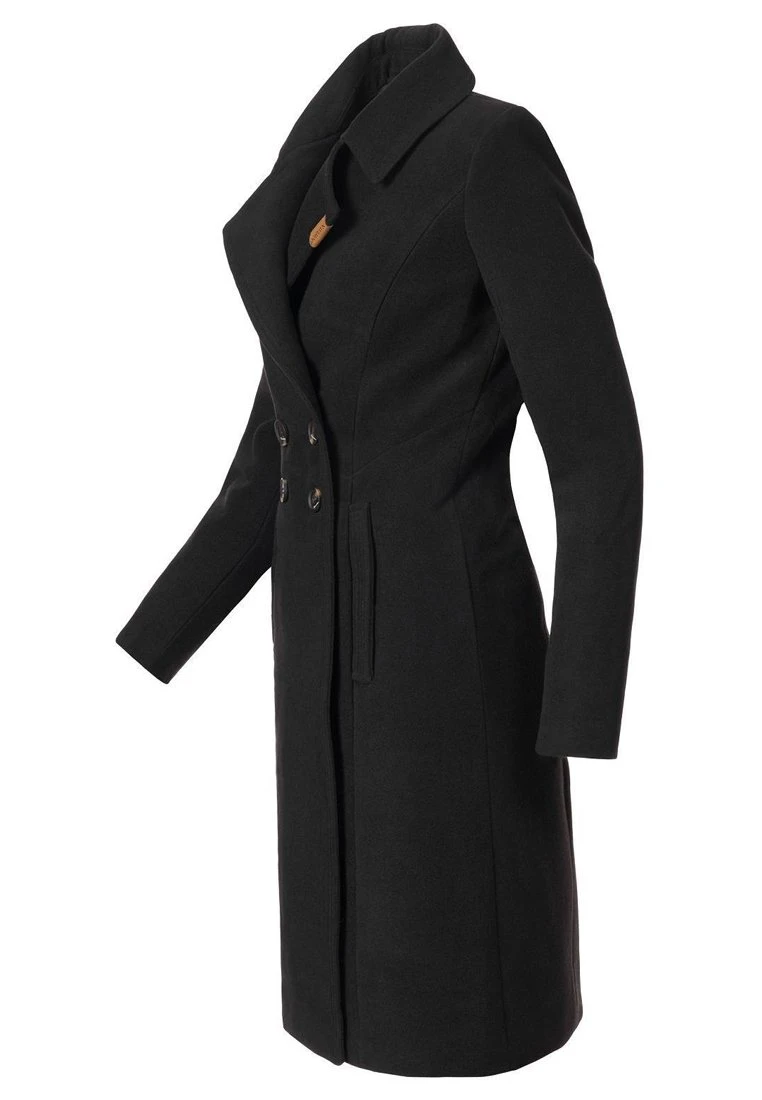 Navahoo Wooly - Halflange Jas - Black 7 Navahoo Wooly - Halflange Jas - Black - Afbeelding 7