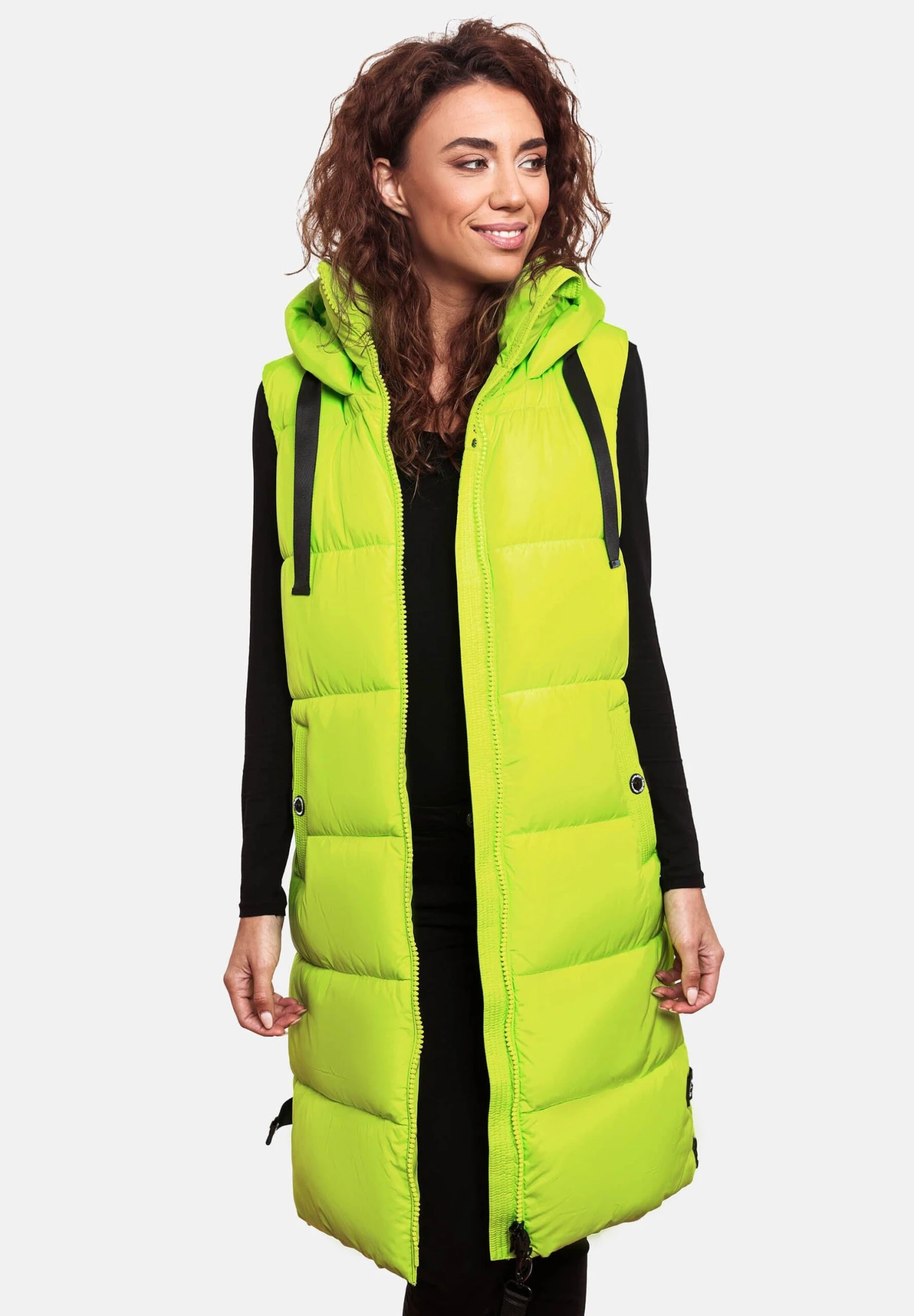 Navahoo Schnuffelchen - Bodywarmer - Neon Green 4 Navahoo Schnuffelchen - Bodywarmer - Neon Green - Afbeelding 4