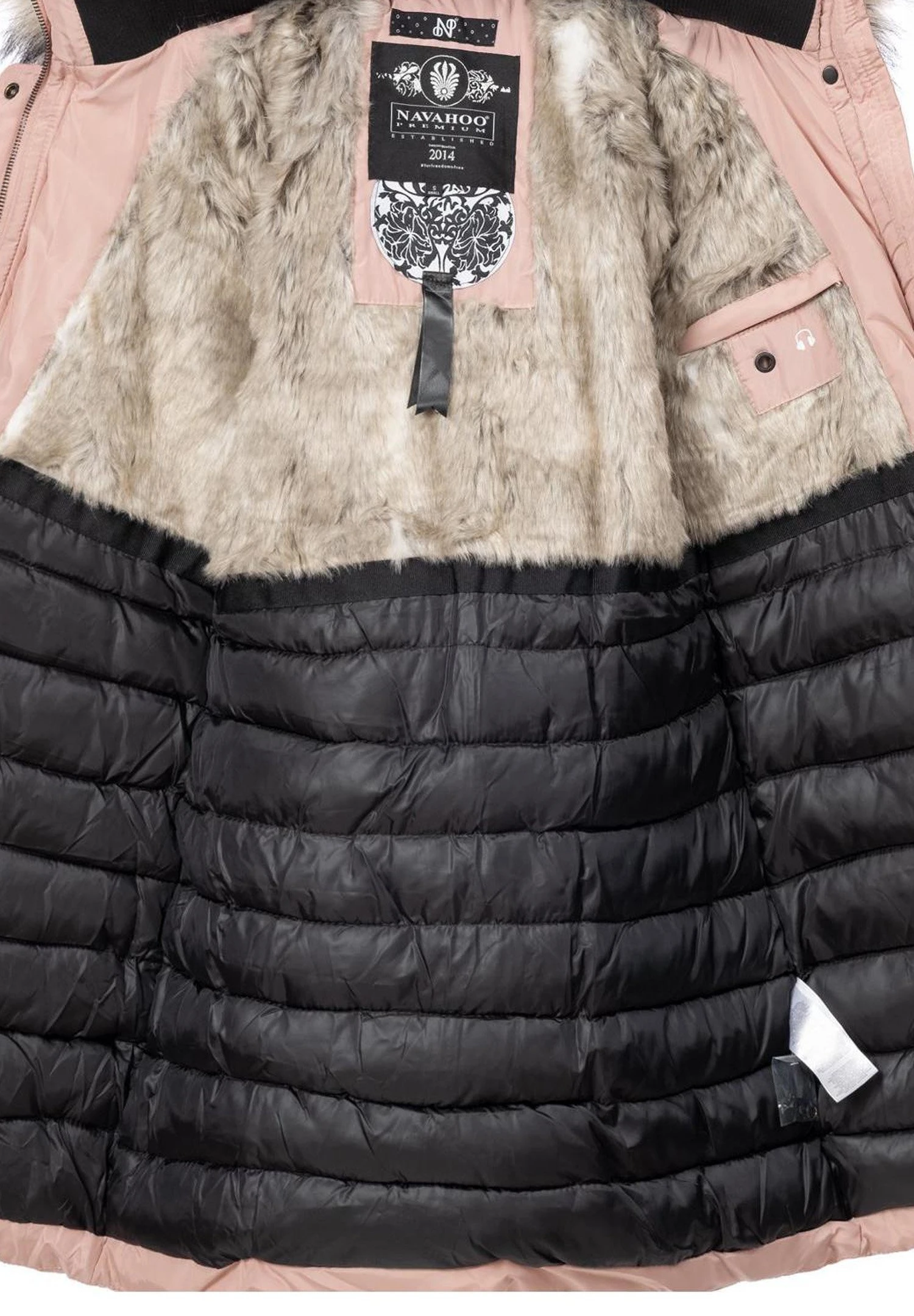 Navahoo Paula - Winterjas - Light Pink 5 Navahoo Paula - Winterjas - Light Pink - Afbeelding 5