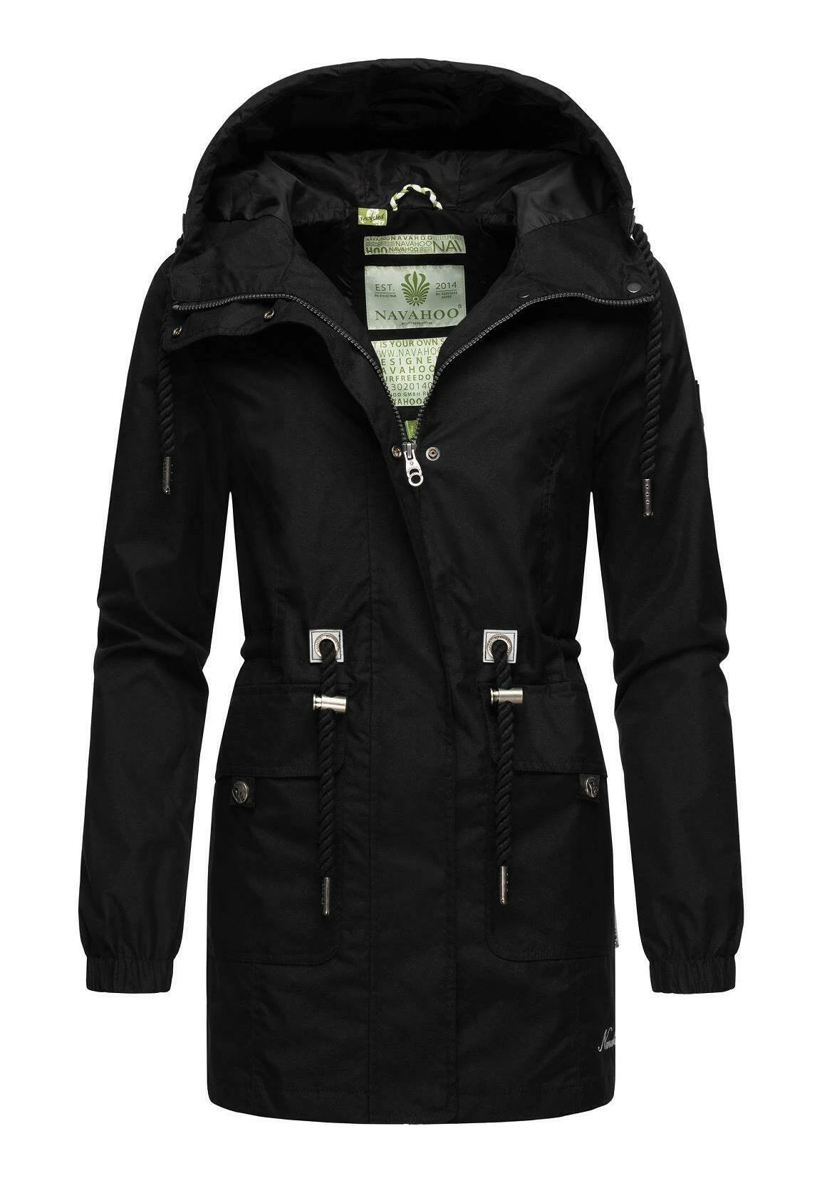 Navahoo Übergangs Neophee - Parka - Black 1 Navahoo Übergangs Neophee - Parka - Black