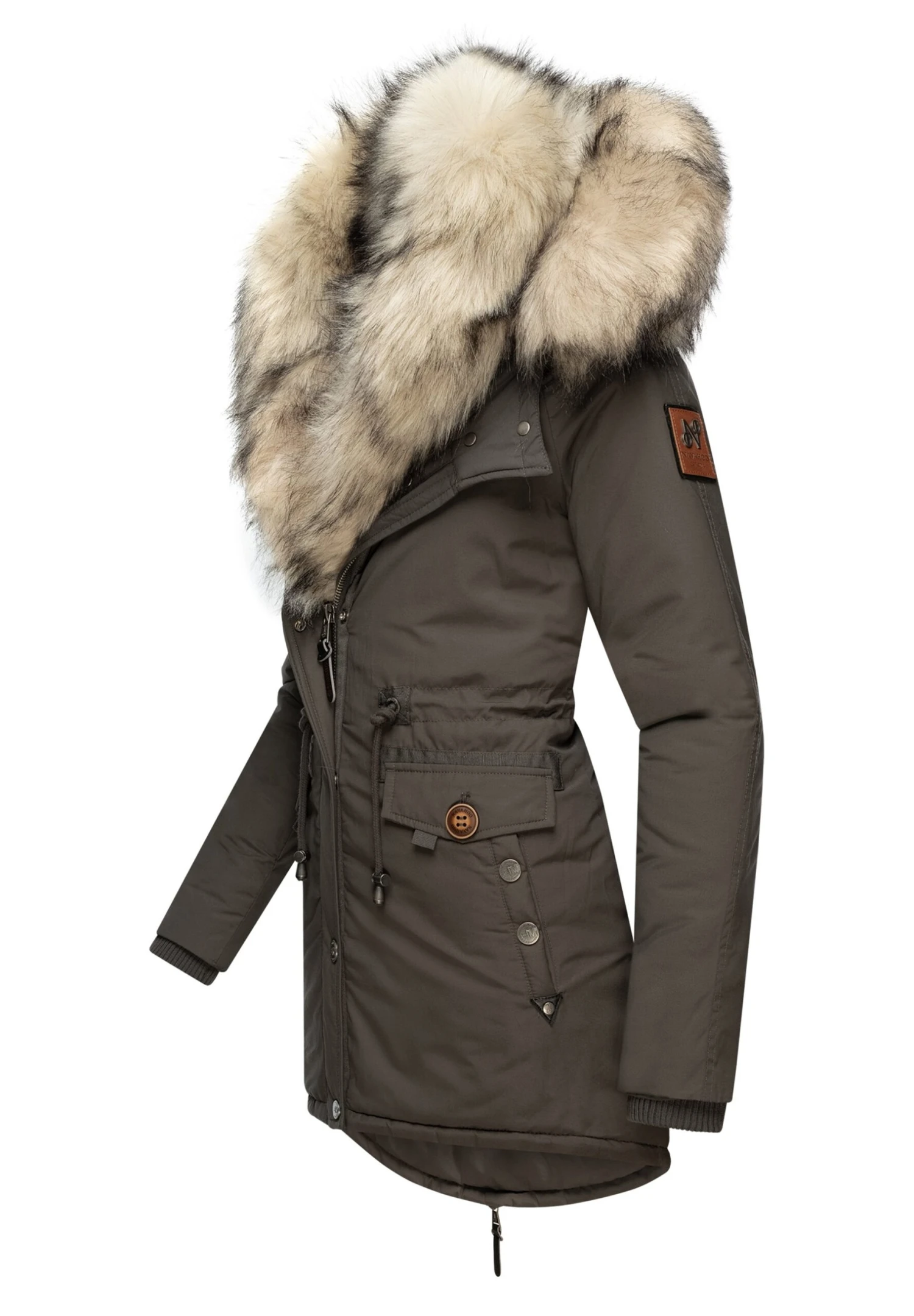 Navahoo Sweety - Winterjas - Anthracite 2 Navahoo Sweety - Winterjas - Anthracite - Afbeelding 2