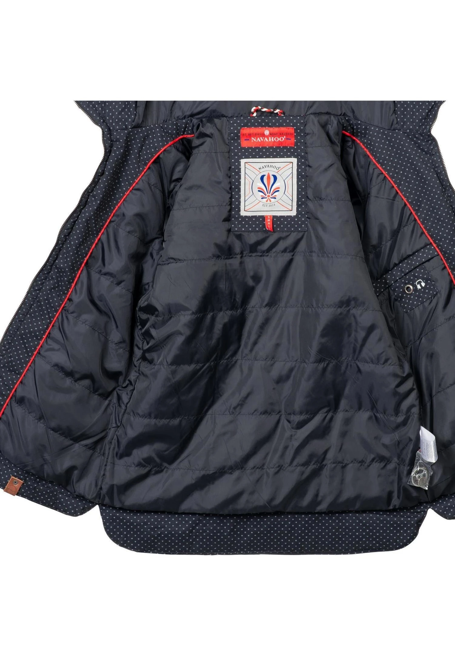 Navahoo Wekoo - Parka - Blau Dots 5 Navahoo Wekoo - Parka - Blau Dots - Afbeelding 5