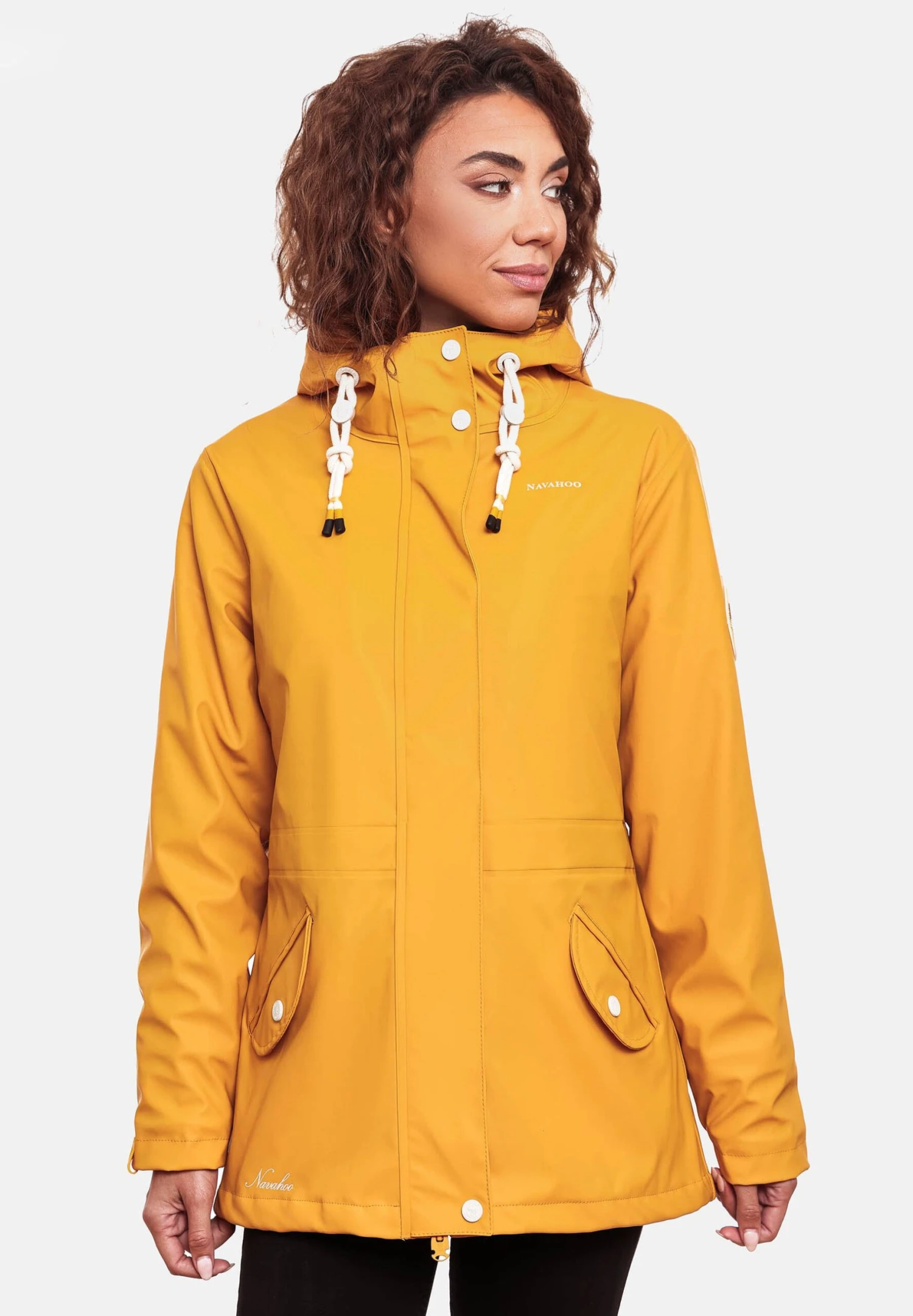 Navahoo Ocean Heart - Parka - Amber Yellow 1 Navahoo Ocean Heart - Parka - Amber Yellow